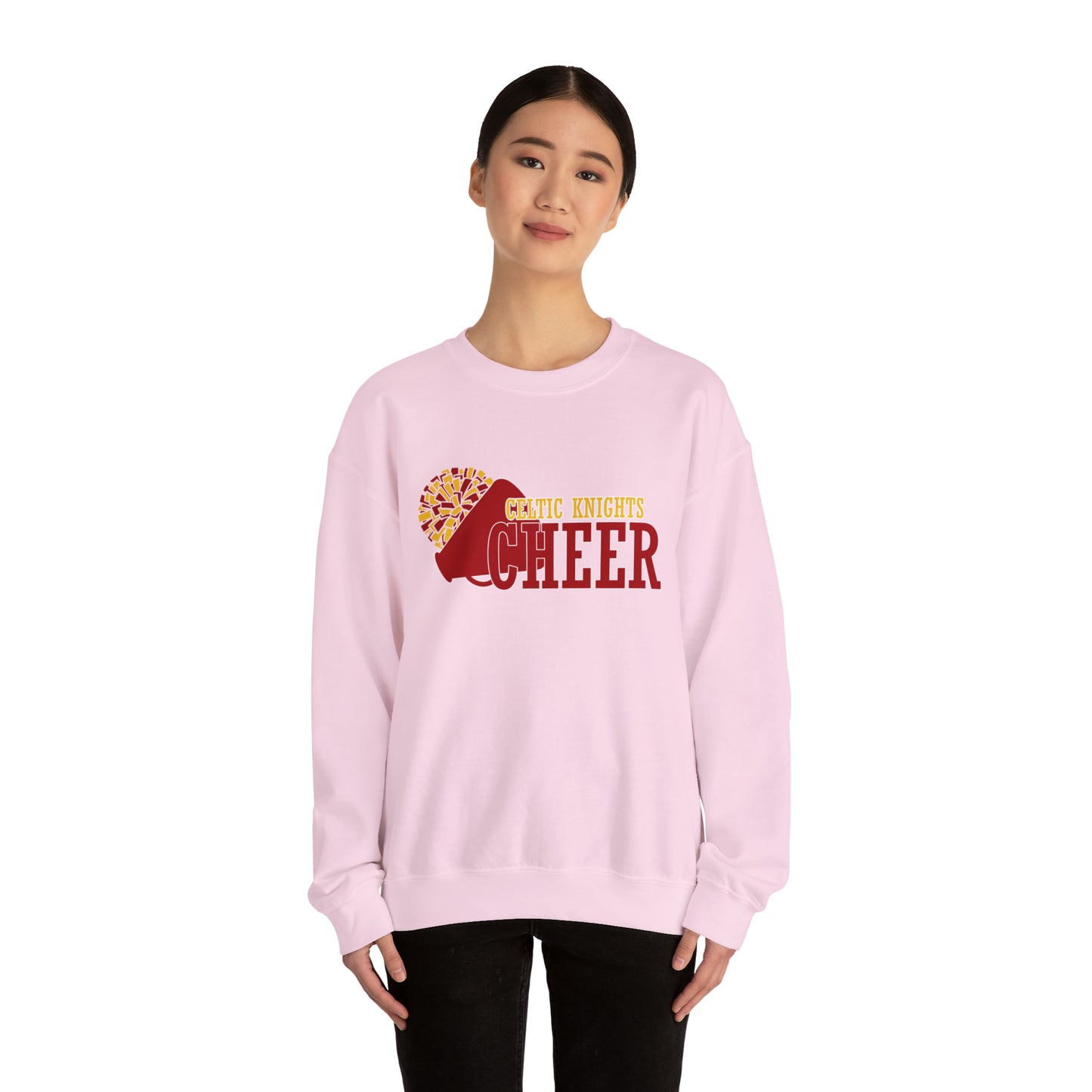 Celtic Knights Cheer Crewneck Sweatshirt