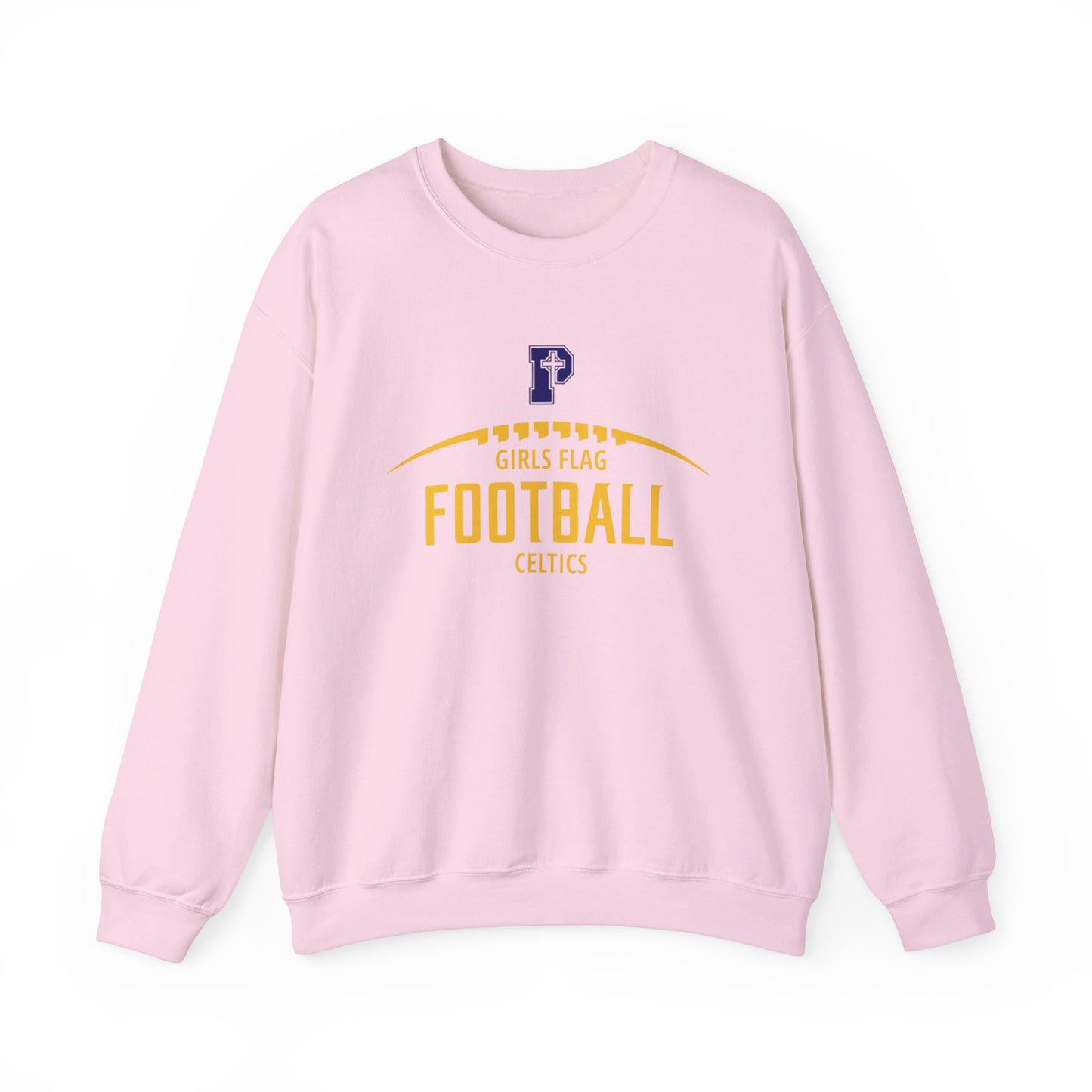 Flag Football Adult Crewneck Sweatshirt