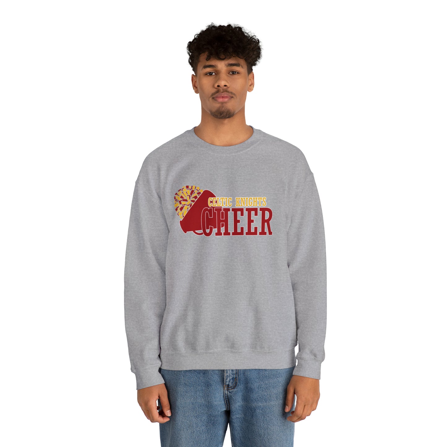 Celtic Knights Cheer Crewneck Sweatshirt