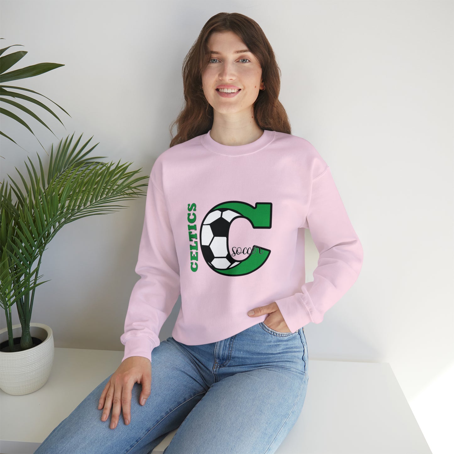 Soccer Heavy Blend™ Crewneck Sweatshirt