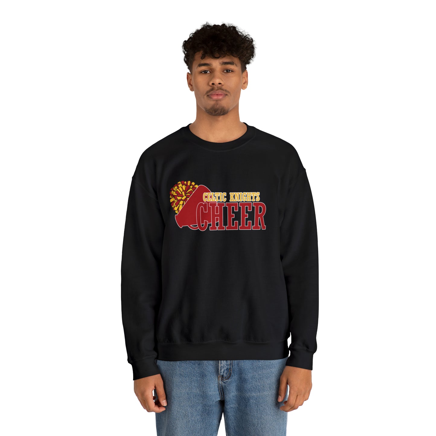 Celtic Knights Cheer Crewneck Sweatshirt