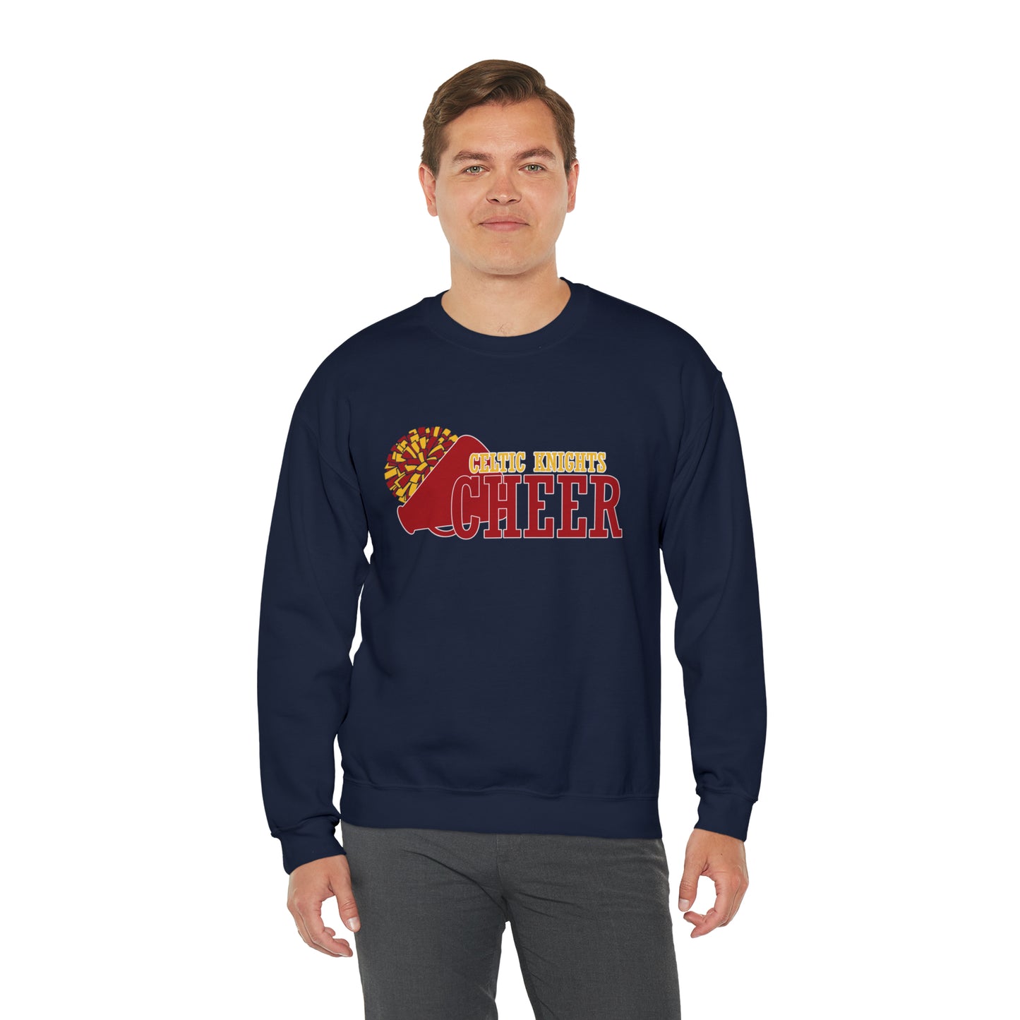 Celtic Knights Cheer Crewneck Sweatshirt