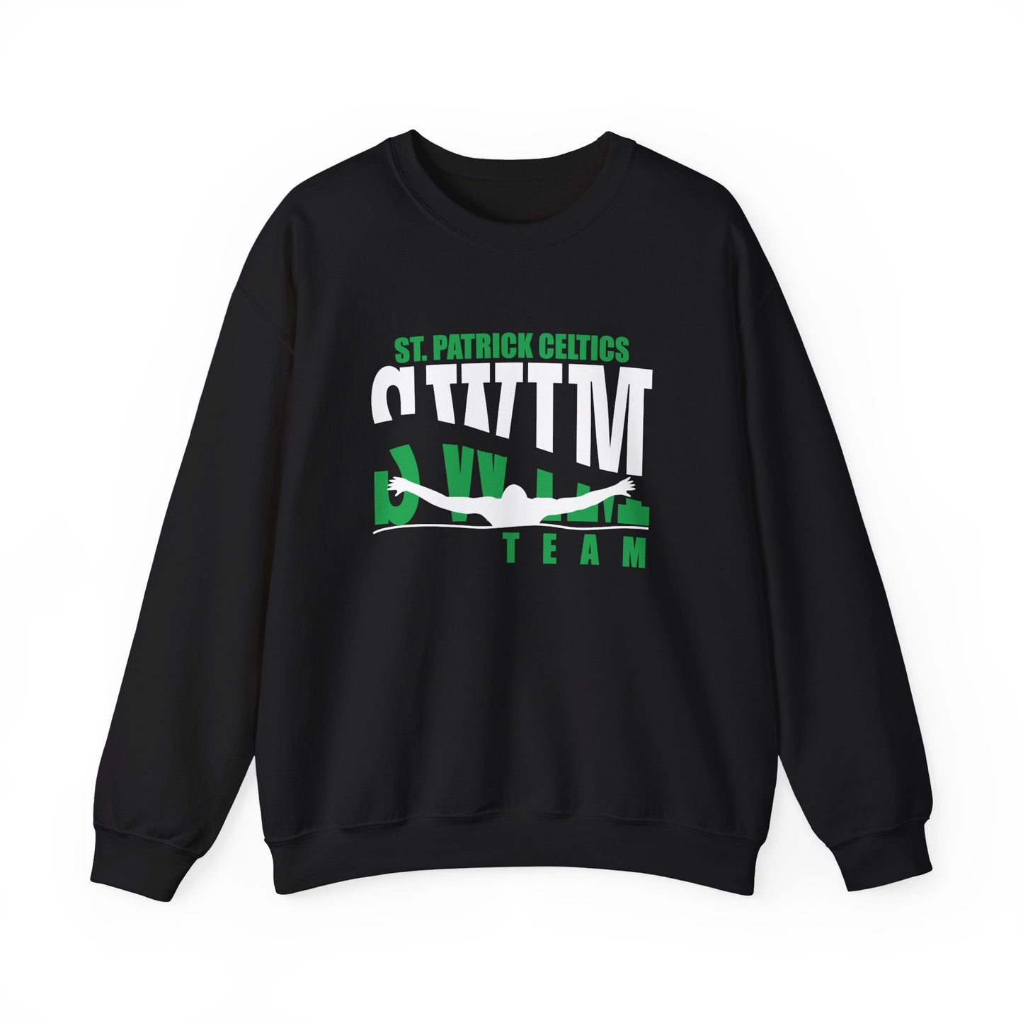 Swimming Adult Crewneck Sweatshirt