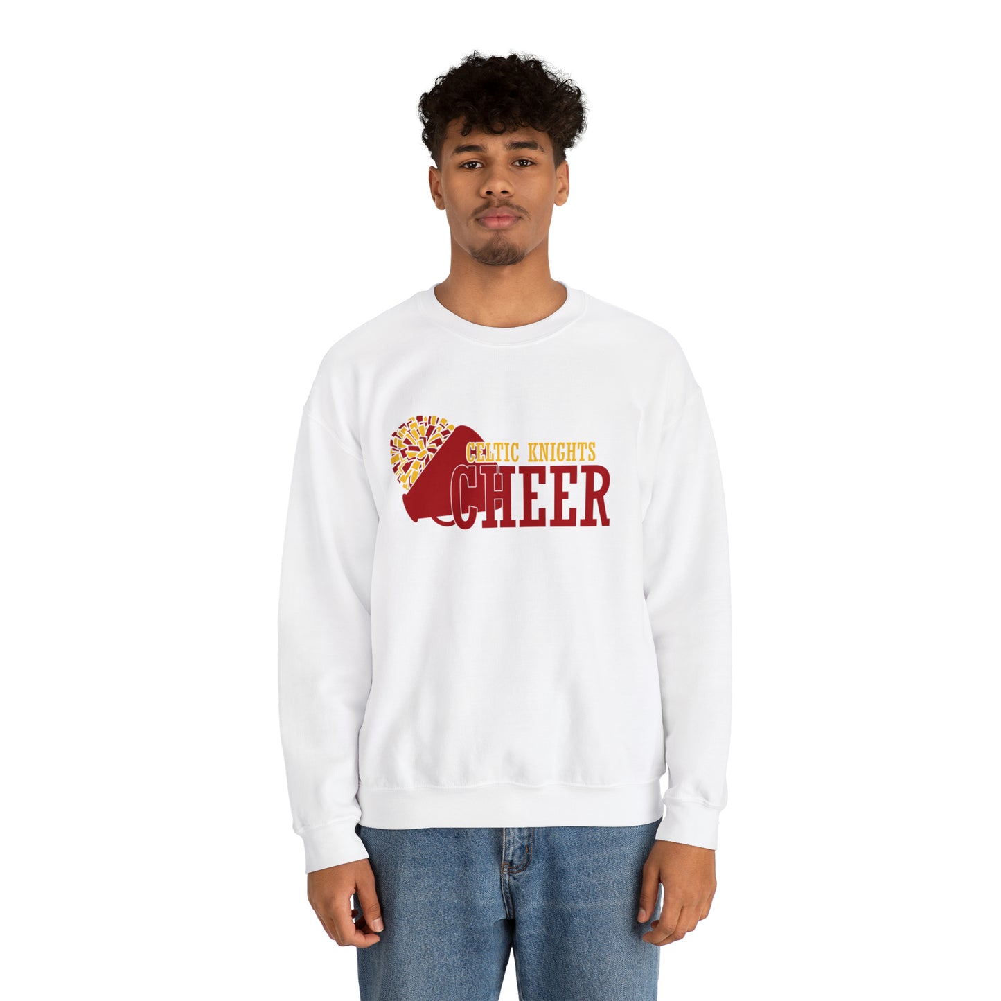 Celtic Knights Cheer Crewneck Sweatshirt