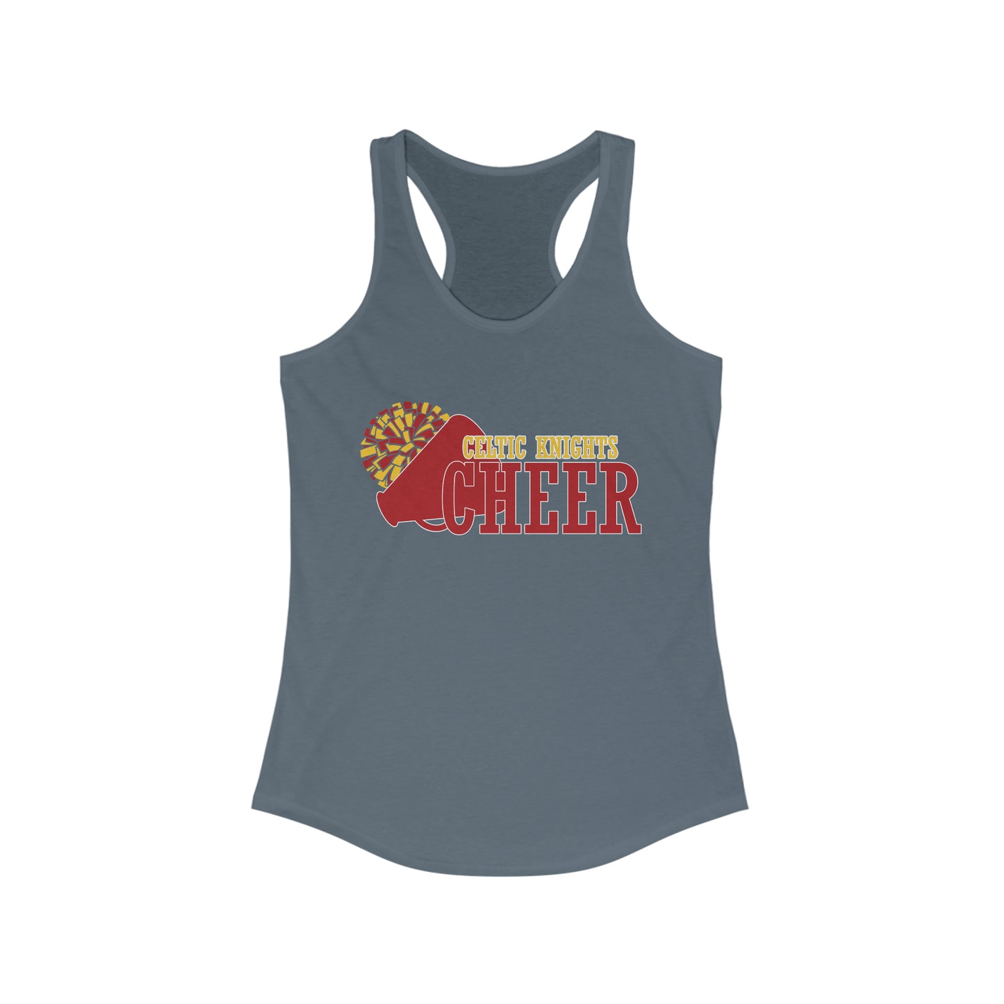 Celtic Knights Cheer Racerback Tank