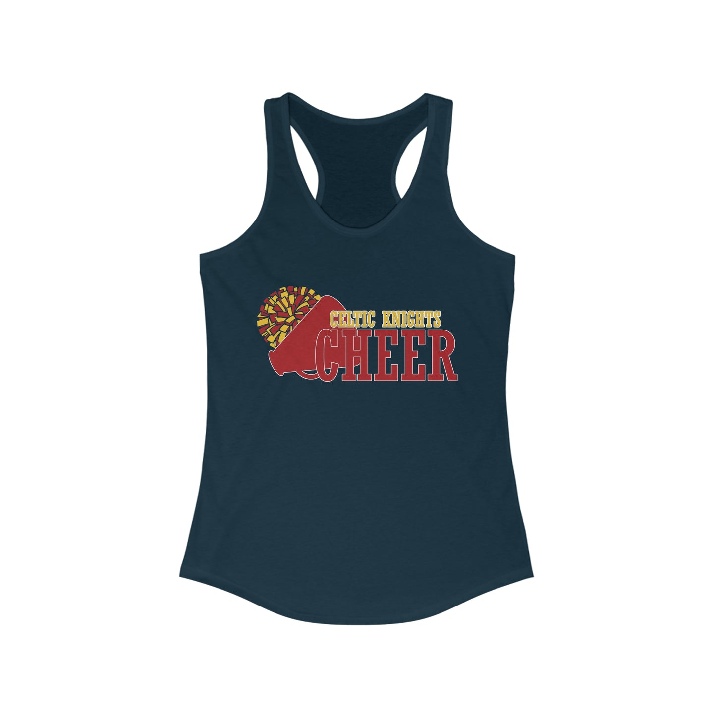 Celtic Knights Cheer Racerback Tank