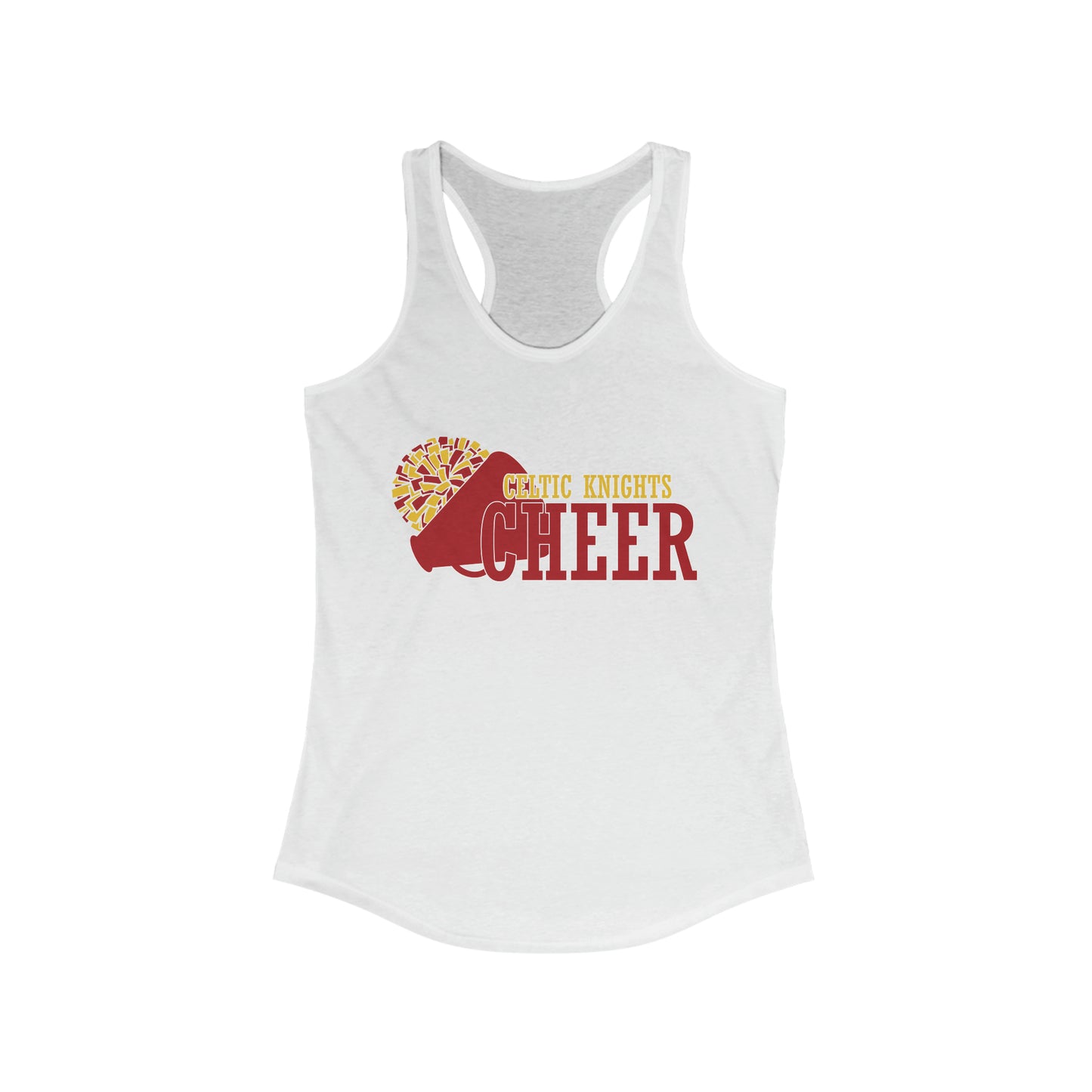 Celtic Knights Cheer Racerback Tank