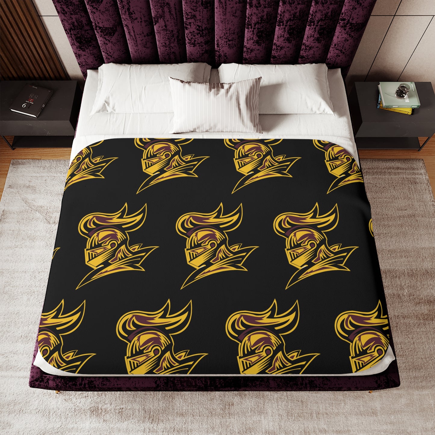 Celtic Knights Sherpa Blanket