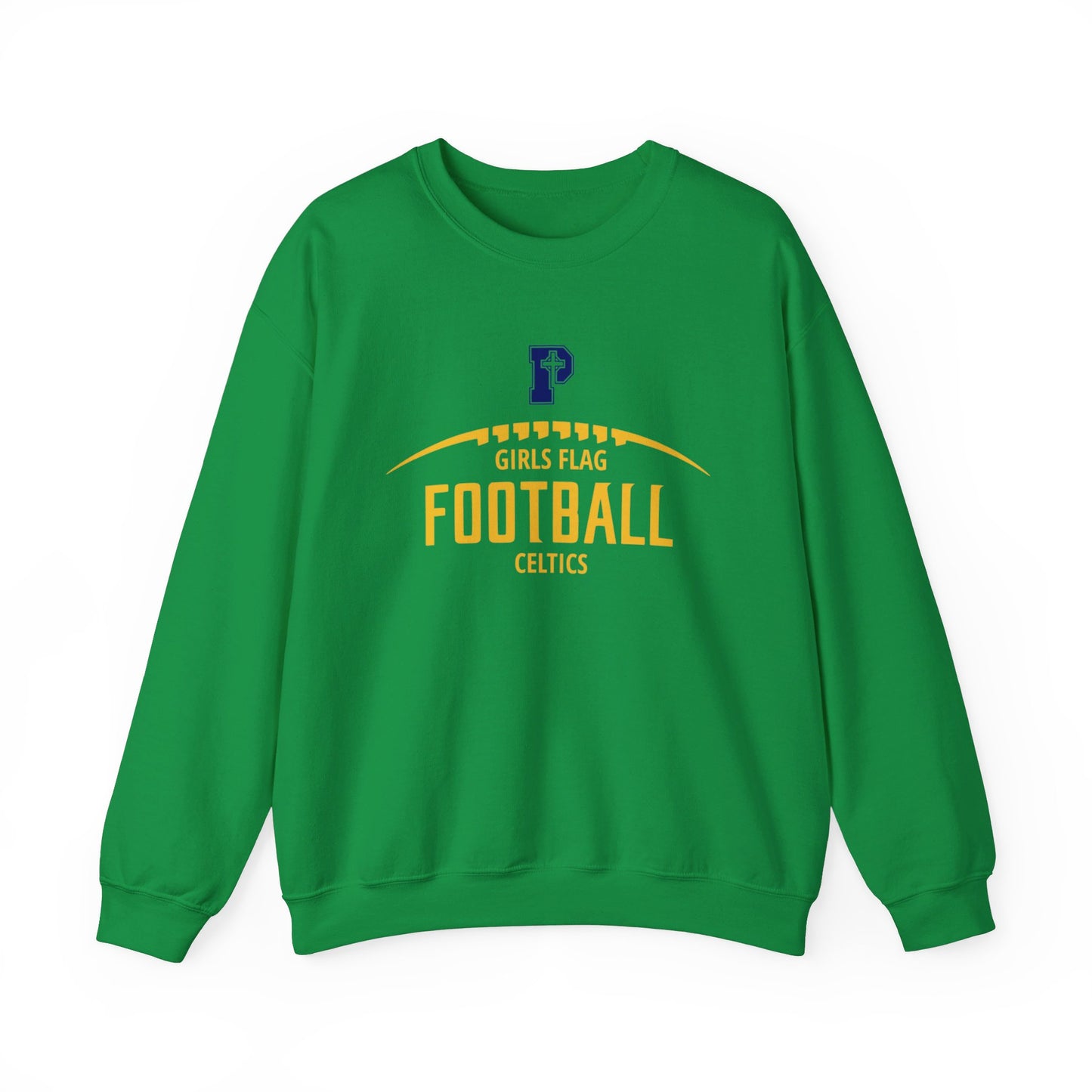 Flag Football Adult Crewneck Sweatshirt