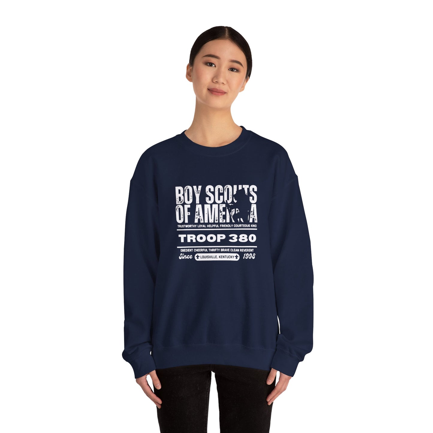 Boy Scouts Adult Crewneck Sweatshirt