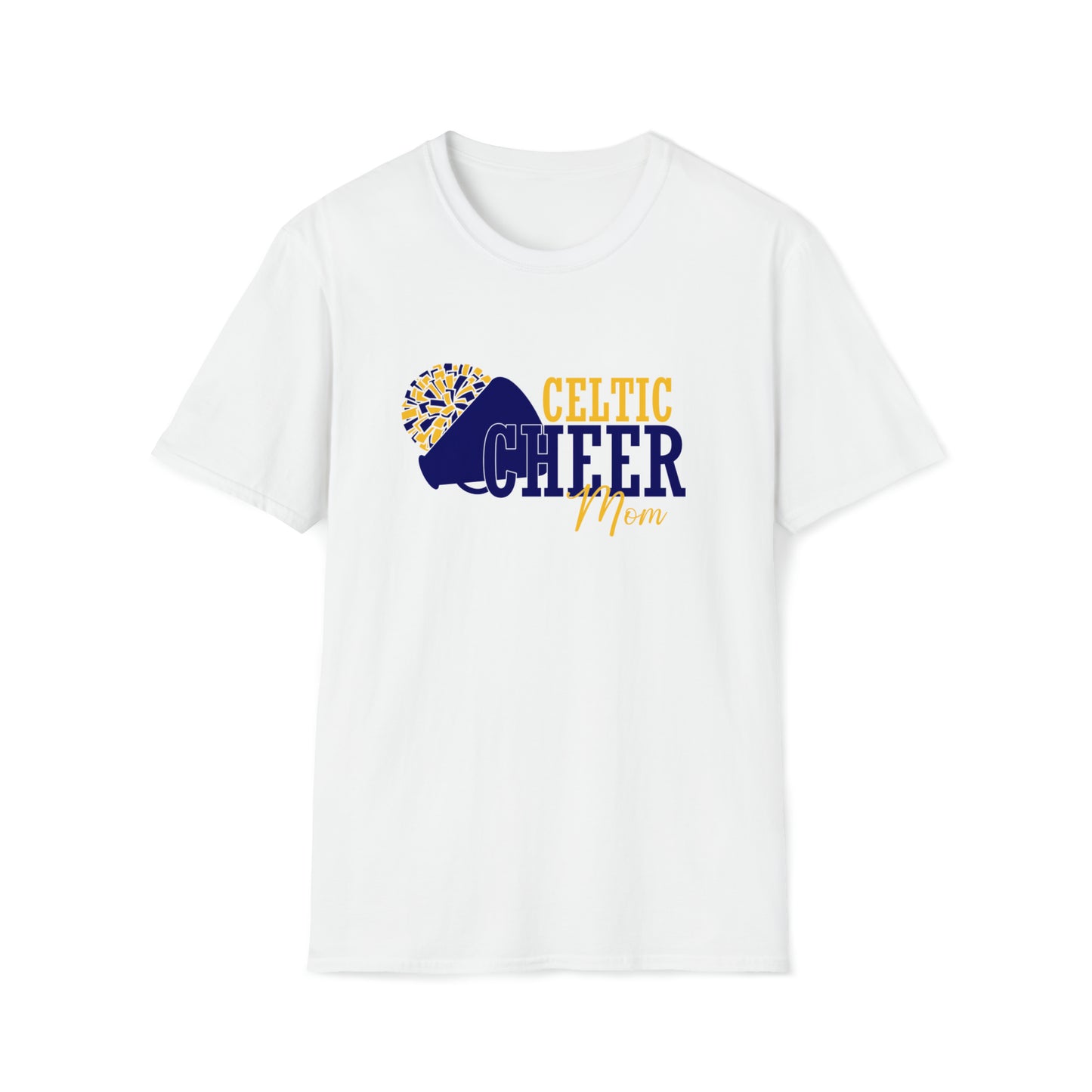 Celtic Cheer Mom Softstyle T-Shirt
