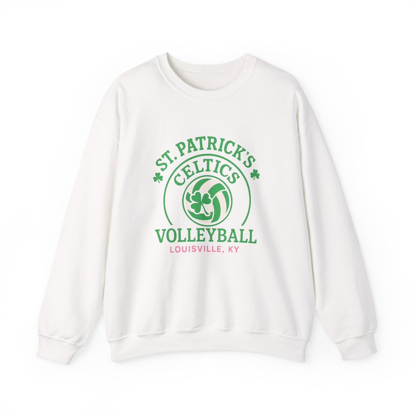 Volleyball Adult Crewneck Sweatshirt
