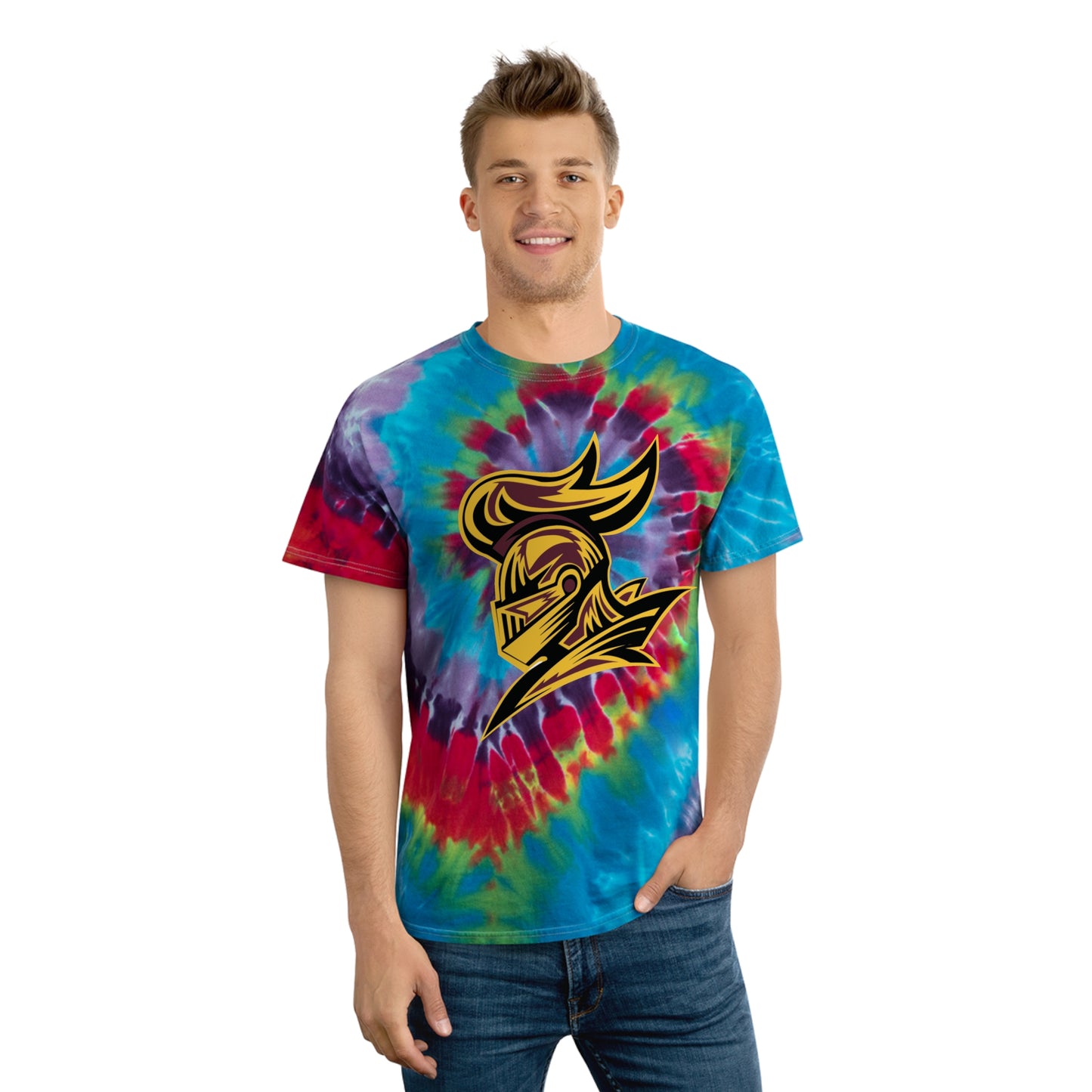 Celtic Knights Tie-Dye Tee, Spiral