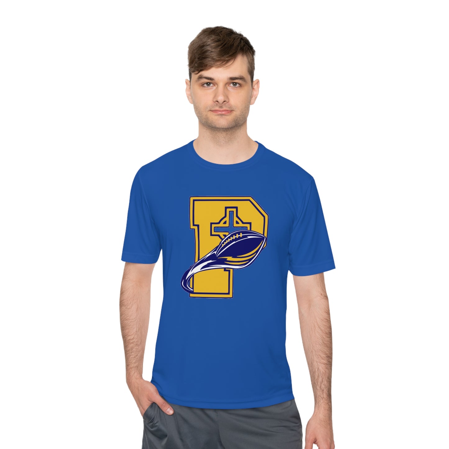 Flag Football Adult Moisture Wicking Tee