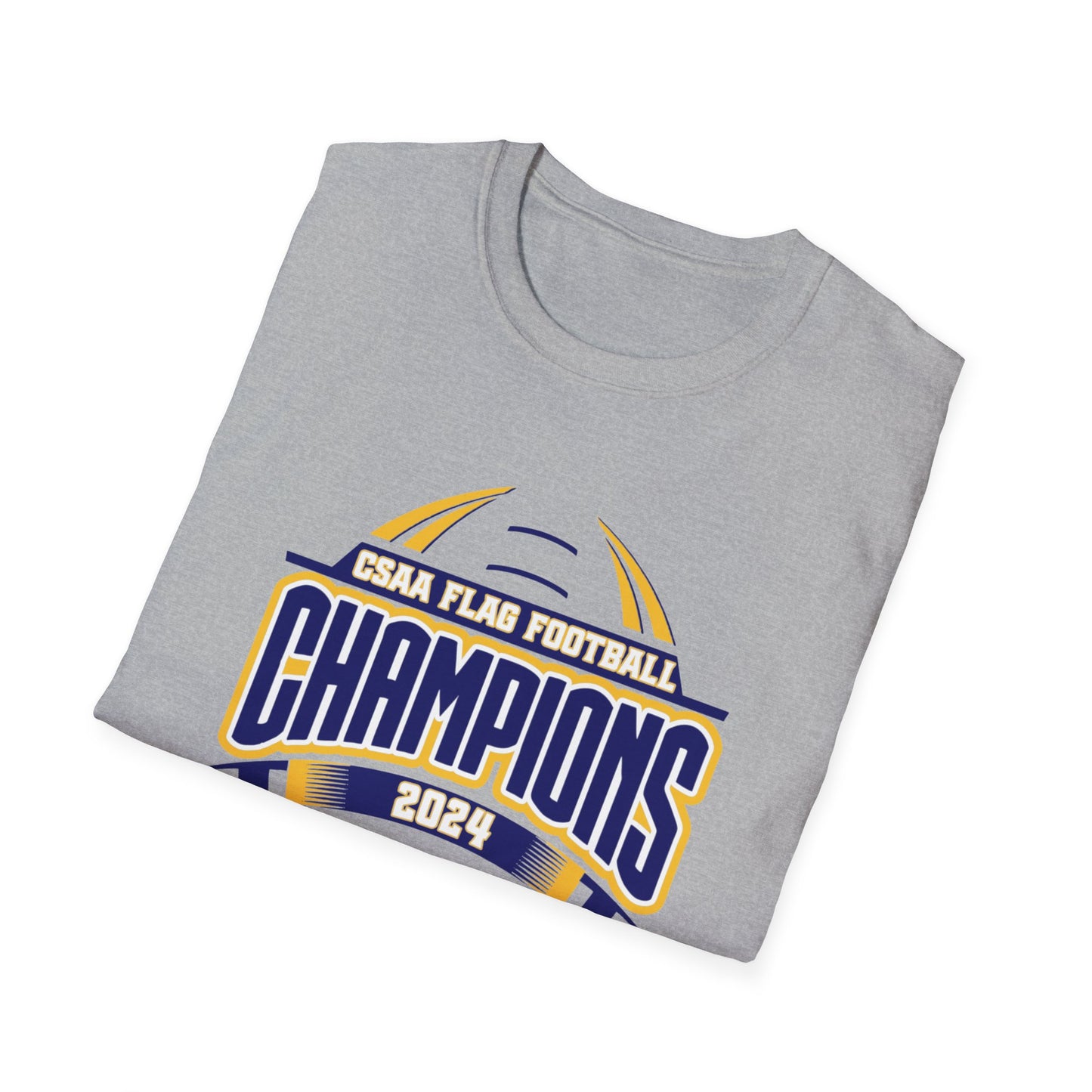 2024 Flag Football Champions Softstyle T-Shirt