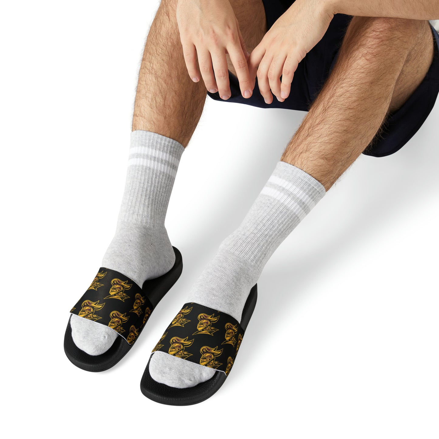 Celtic Knights Men's PU Slide Sandals