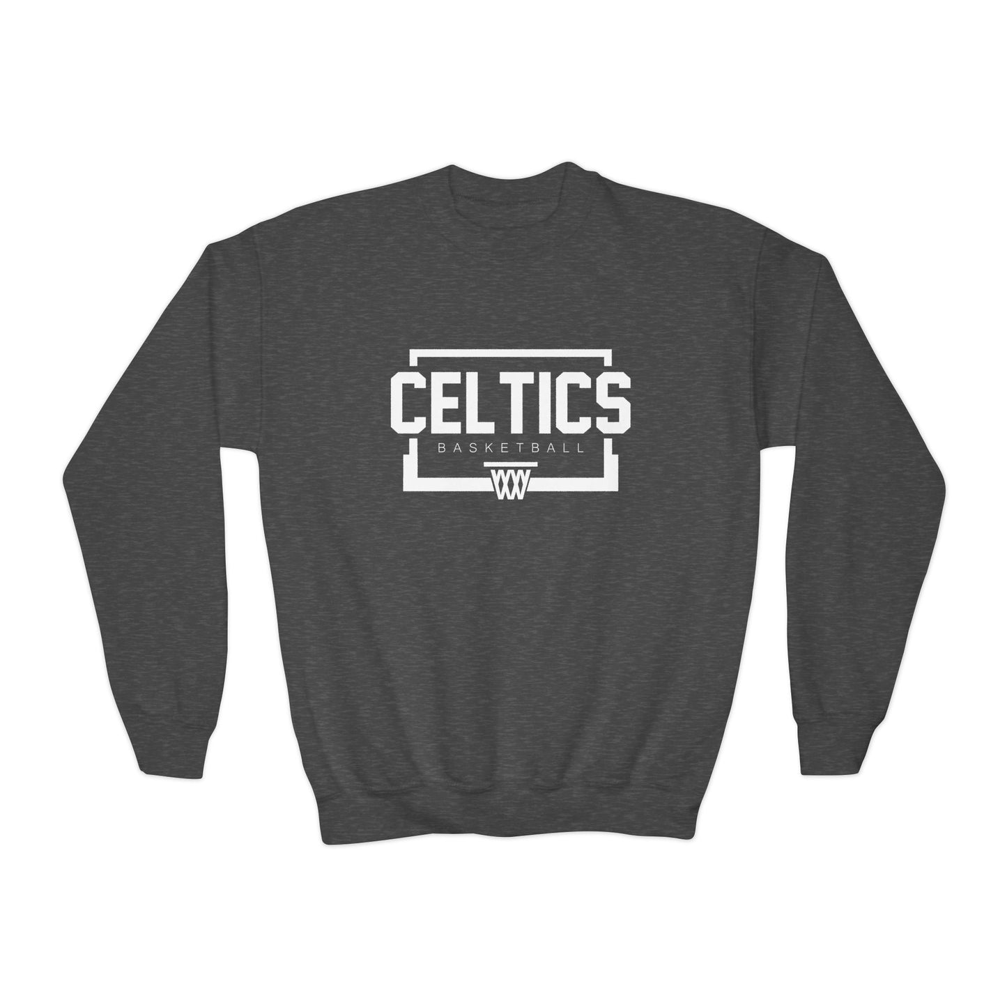 Basketball Youth Crewneck Sweatshirt