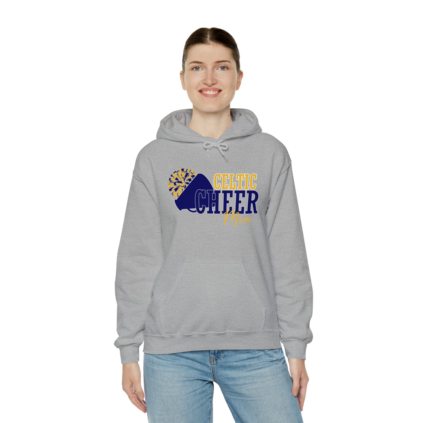 Celtic Cheer Mom Hooded Sweatshirt