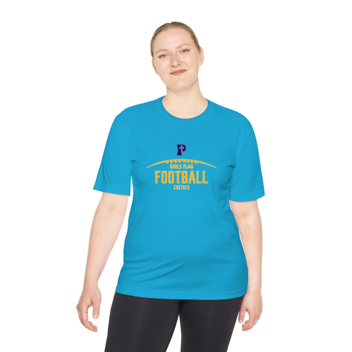 Flag Football Adult Moisture Wicking Tee