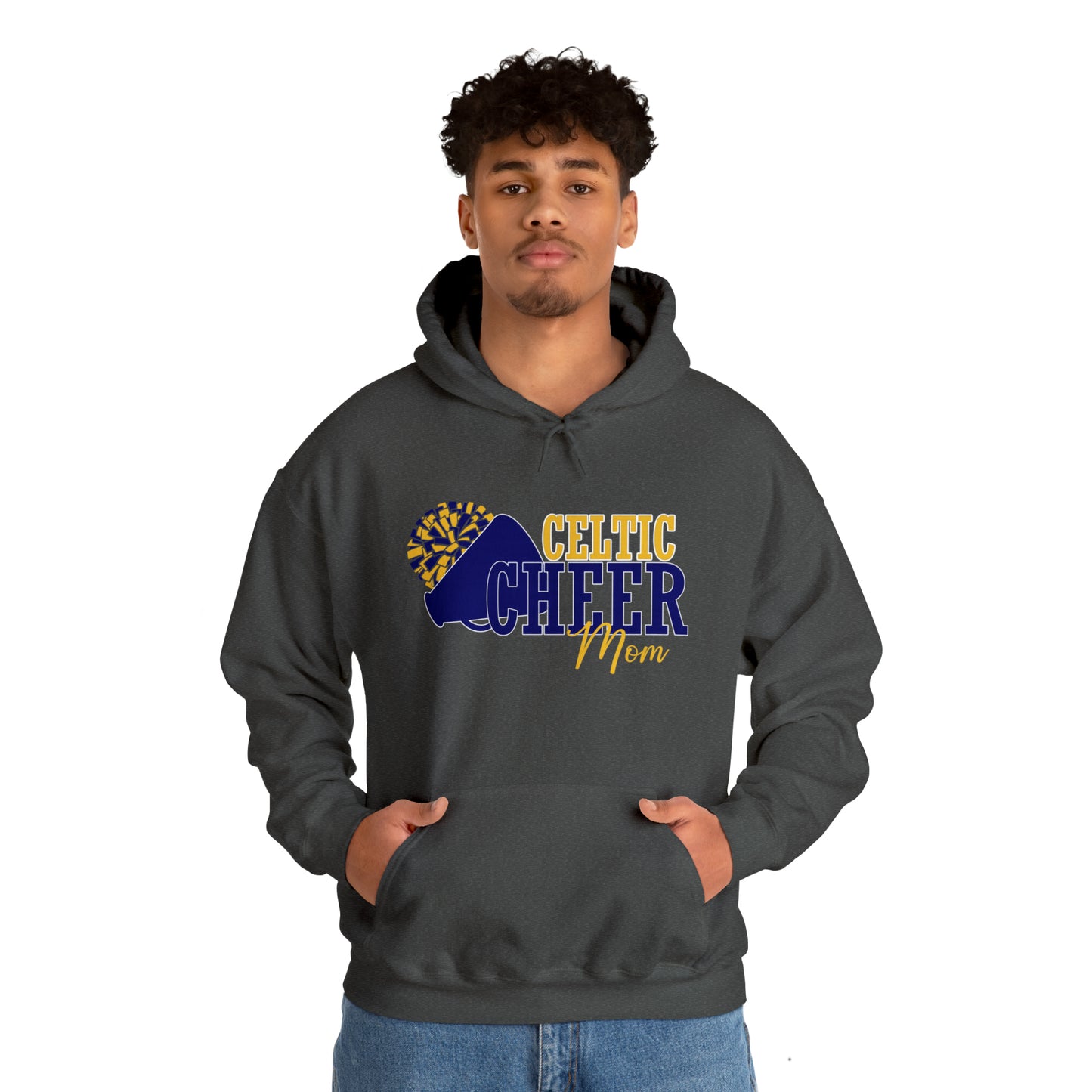 Celtic Cheer Mom Hooded Sweatshirt