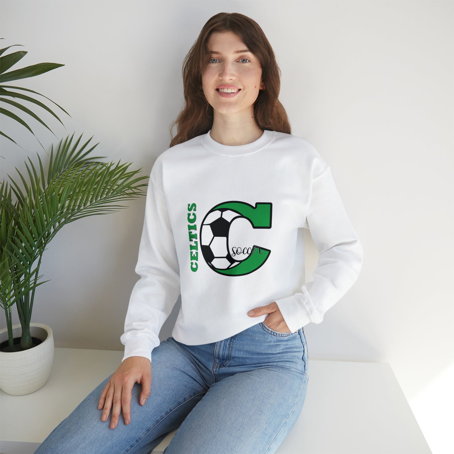 Soccer Heavy Blend™ Crewneck Sweatshirt