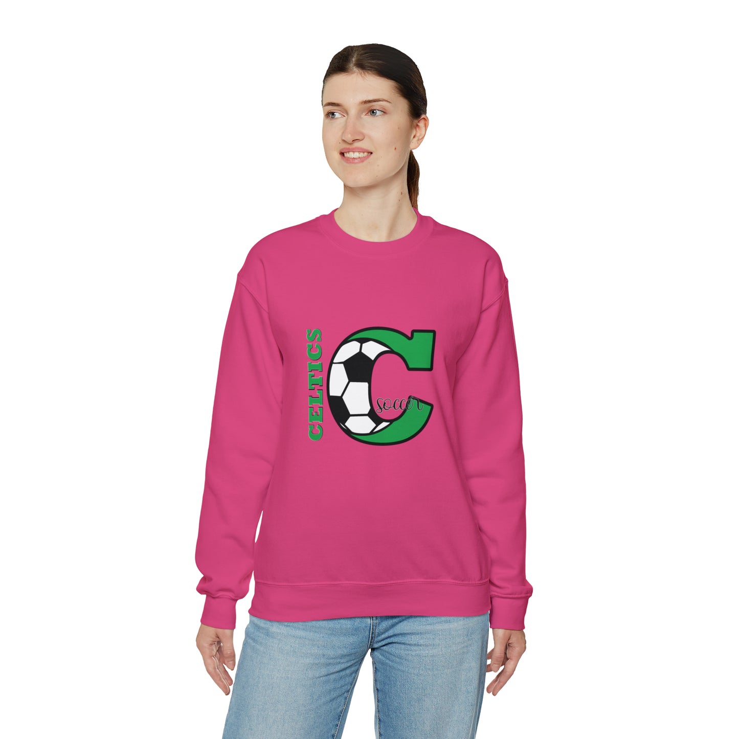 Soccer Heavy Blend™ Crewneck Sweatshirt