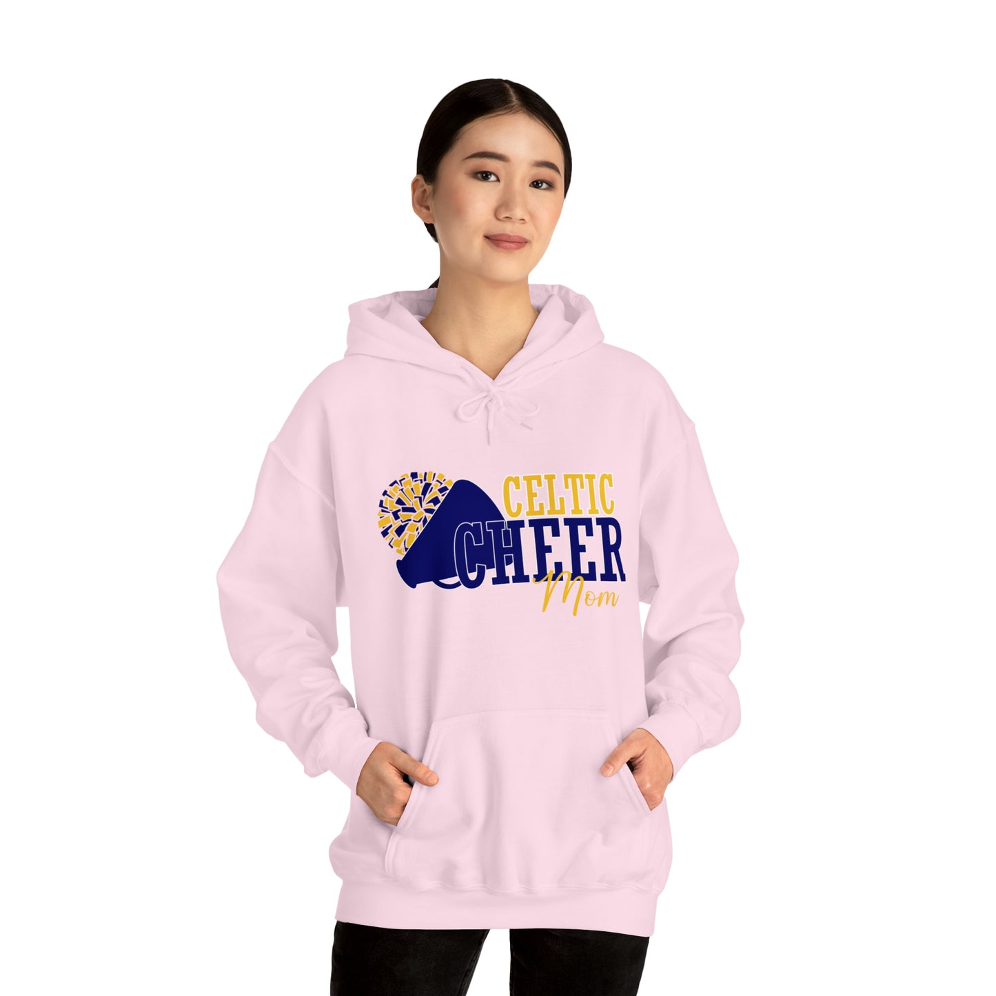 Celtic Cheer Mom Hooded Sweatshirt