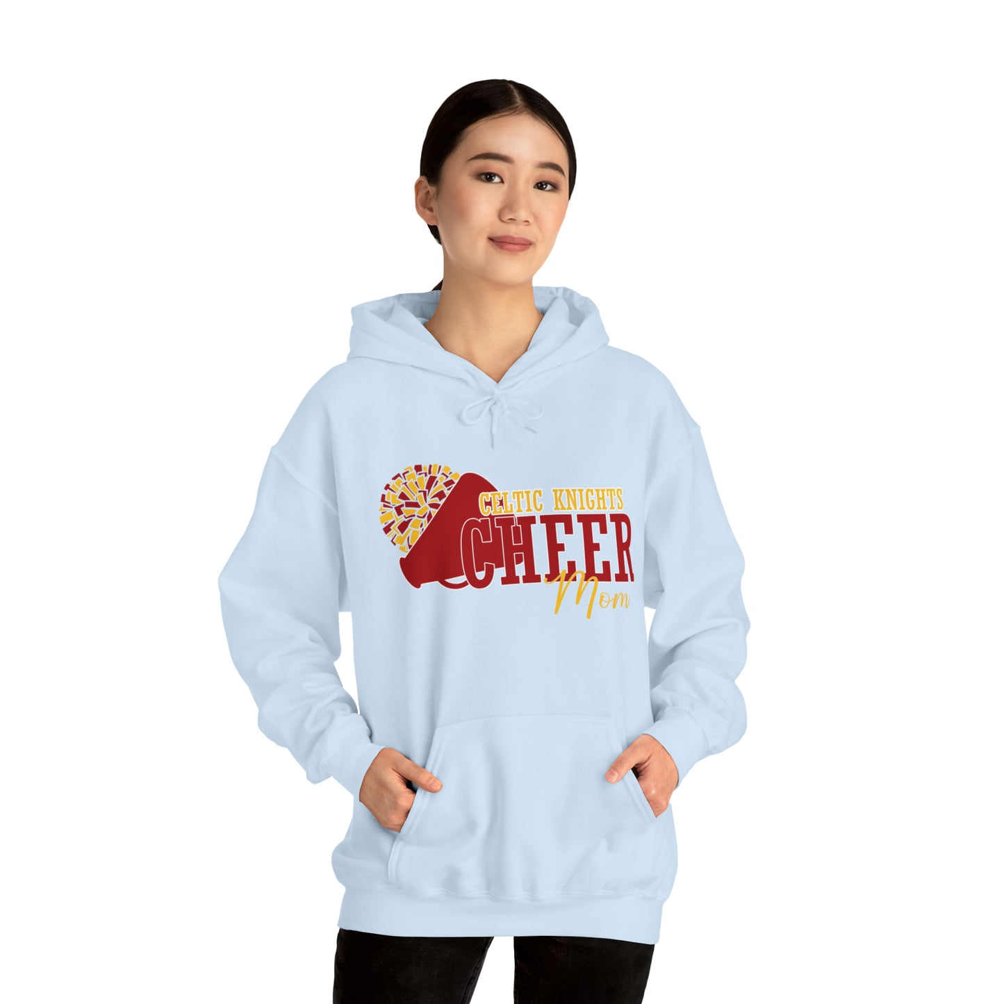 Celtic Knights Cheer Mom Hooded Sweatshirt
