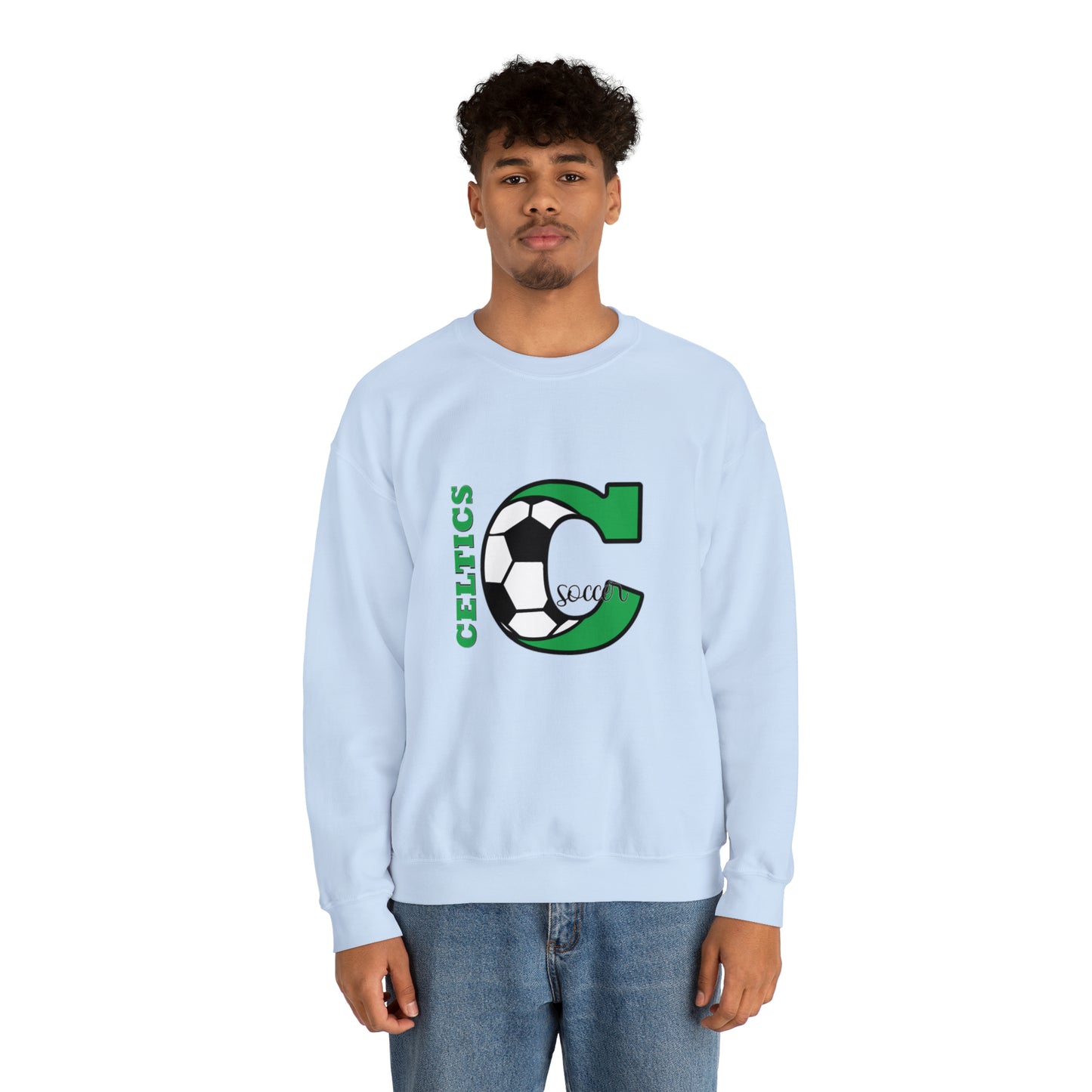 Soccer Heavy Blend™ Crewneck Sweatshirt