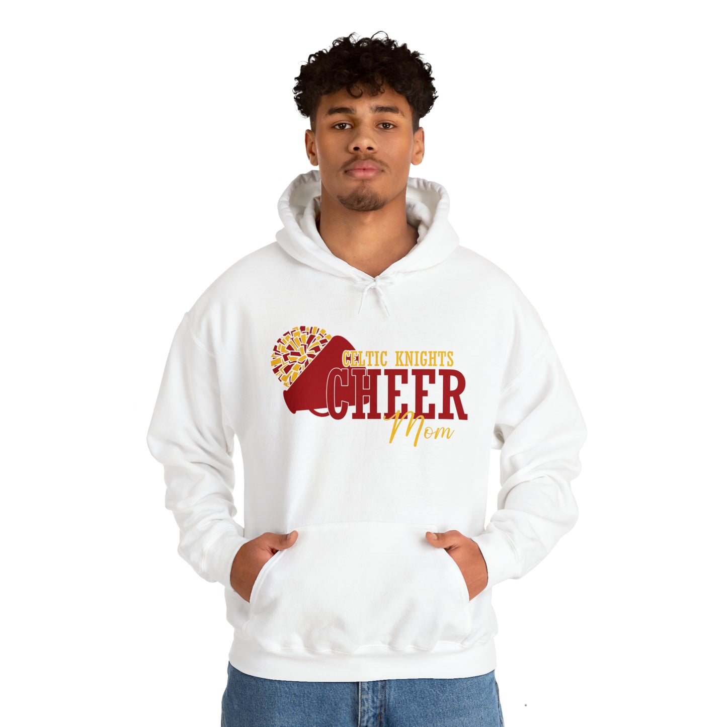 Celtic Knights Cheer Mom Hooded Sweatshirt