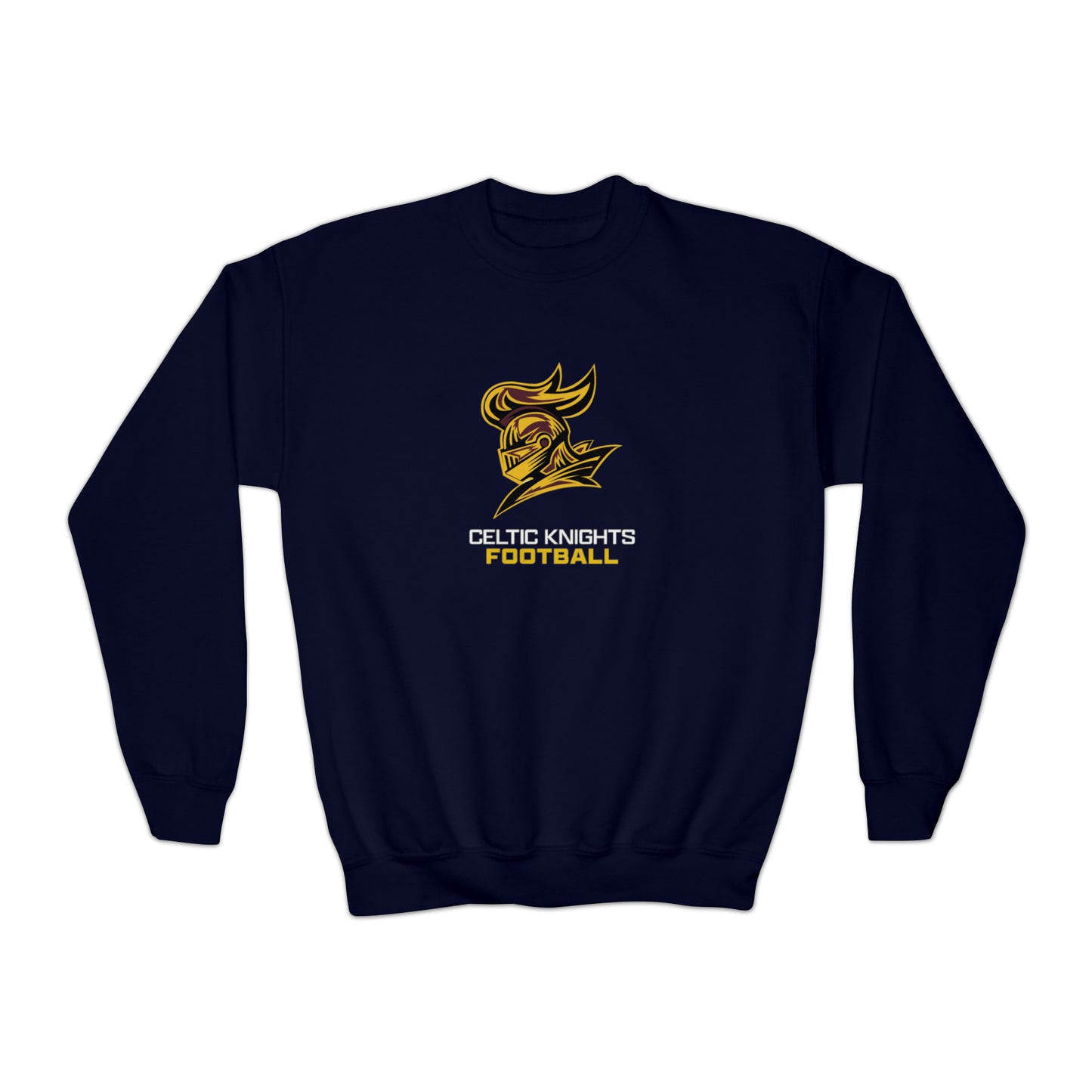 Celtic Knights Football Youth Crewneck Sweatshirt
