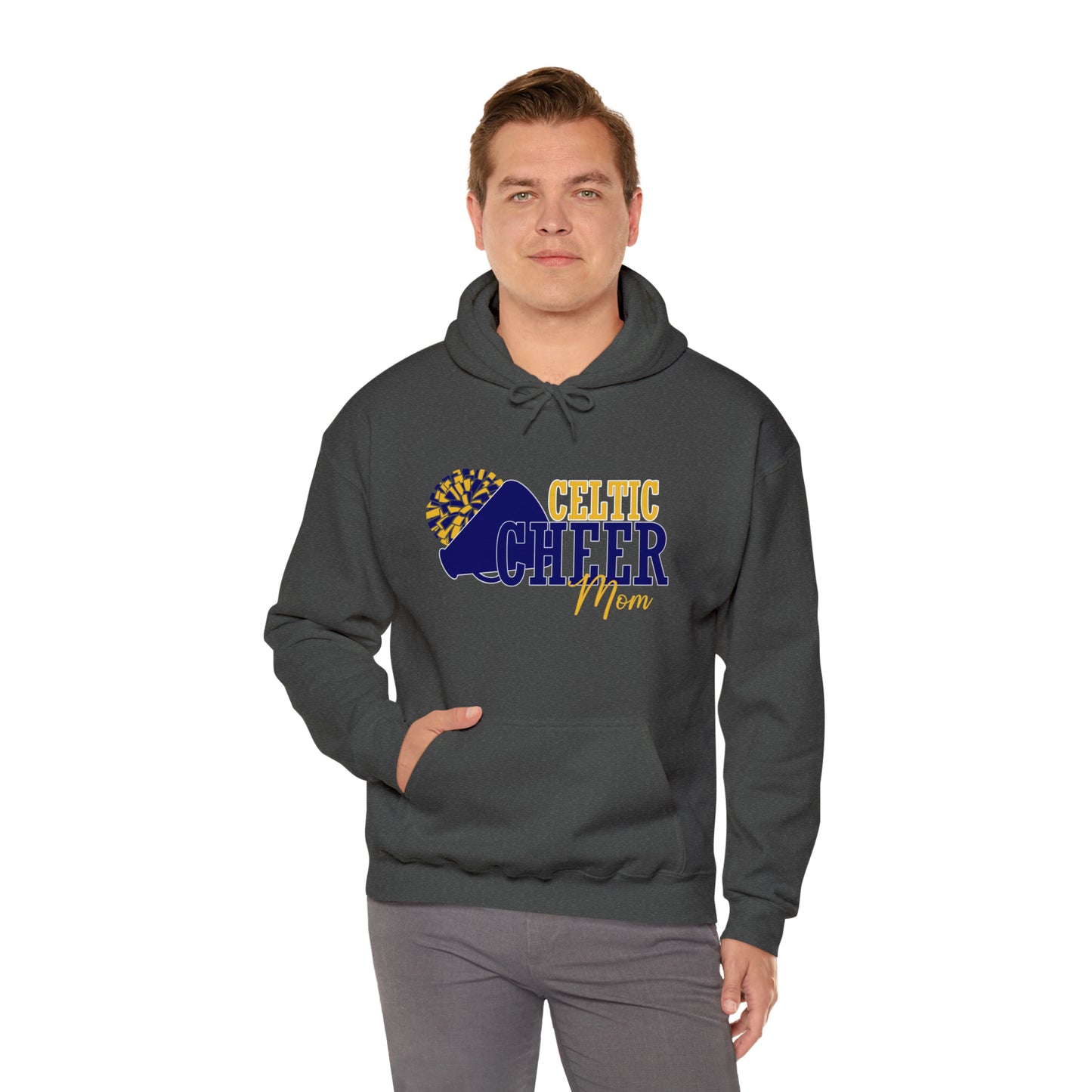 Celtic Cheer Mom Hooded Sweatshirt