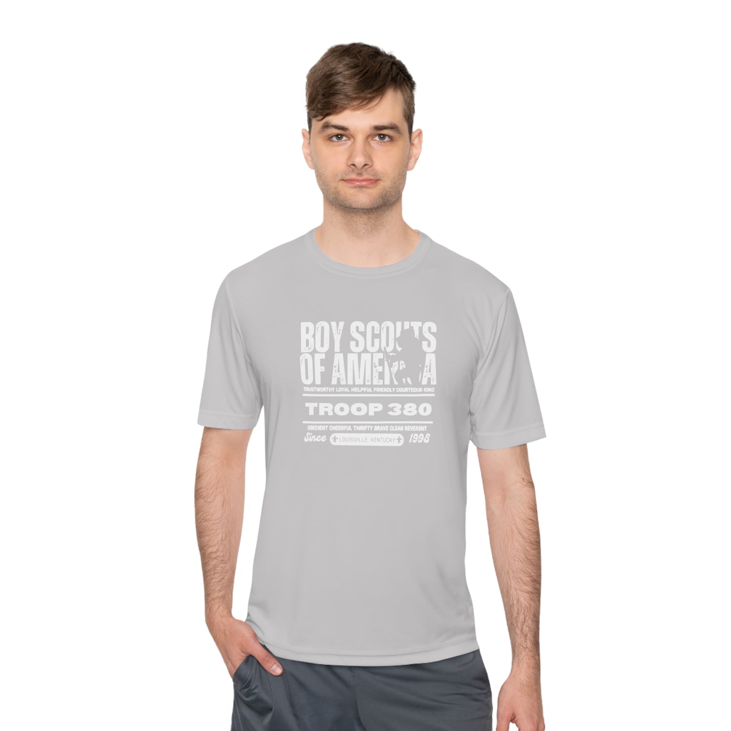 Boy Scouts Adult Moisture Wicking Tee