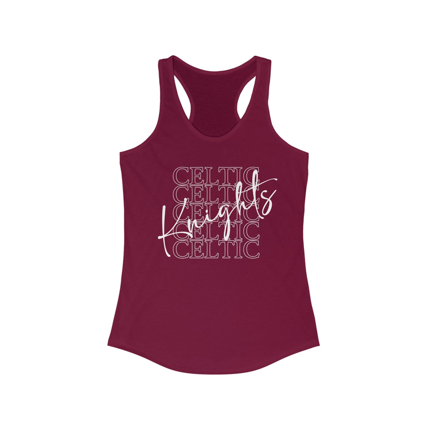 Celtic Knights Racerback Tank