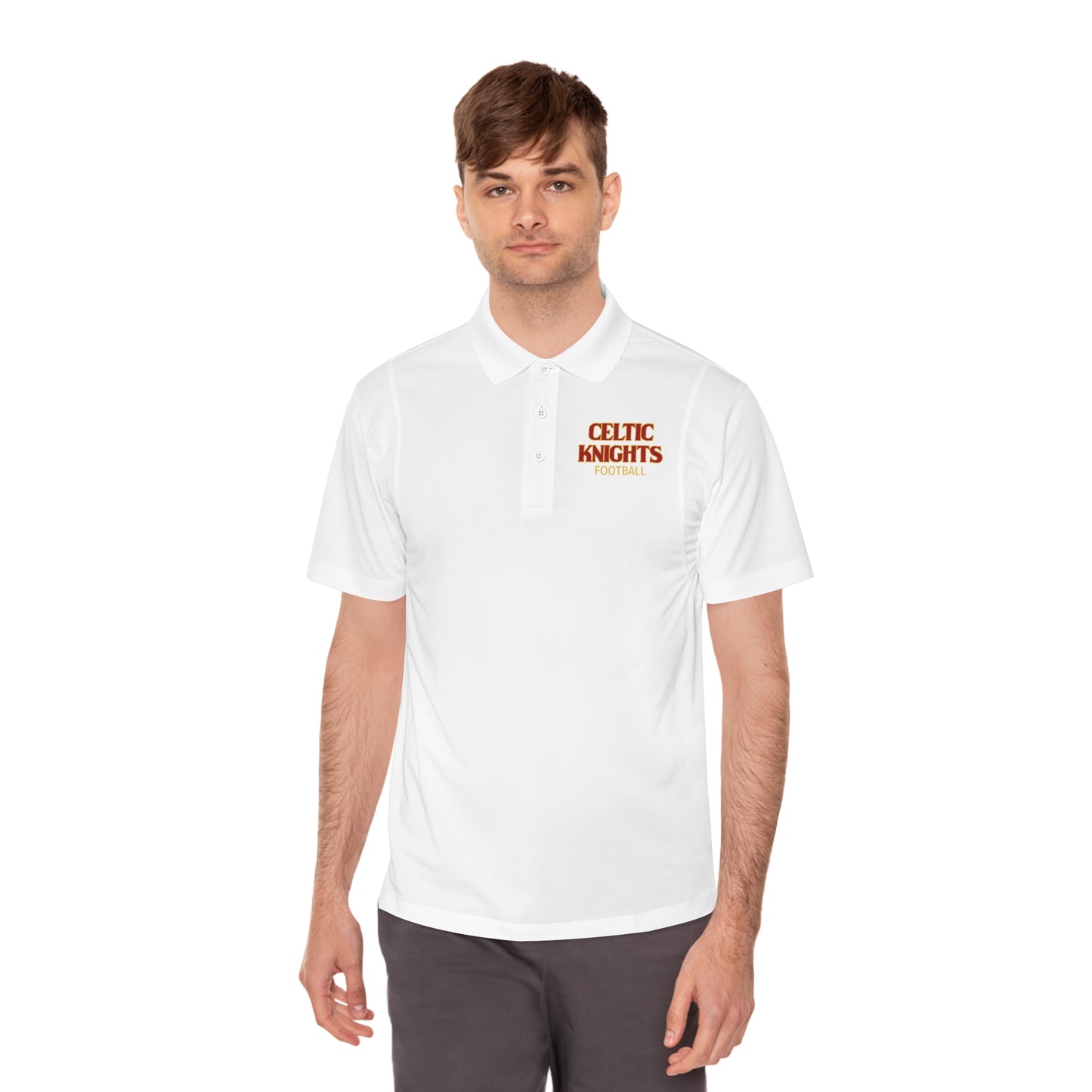 Celtic Knights Football Men's Sport Polo Shirt