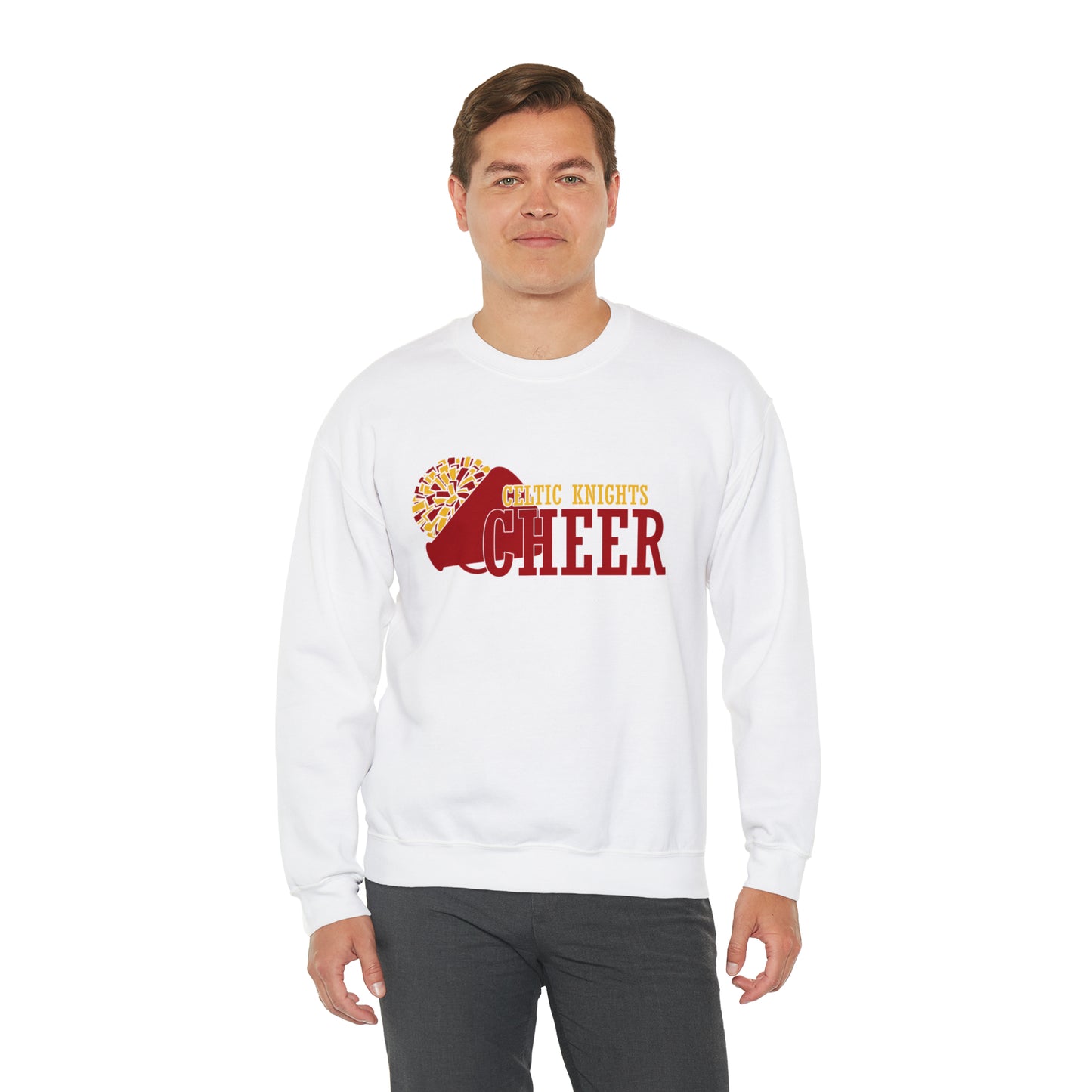 Celtic Knights Cheer Crewneck Sweatshirt
