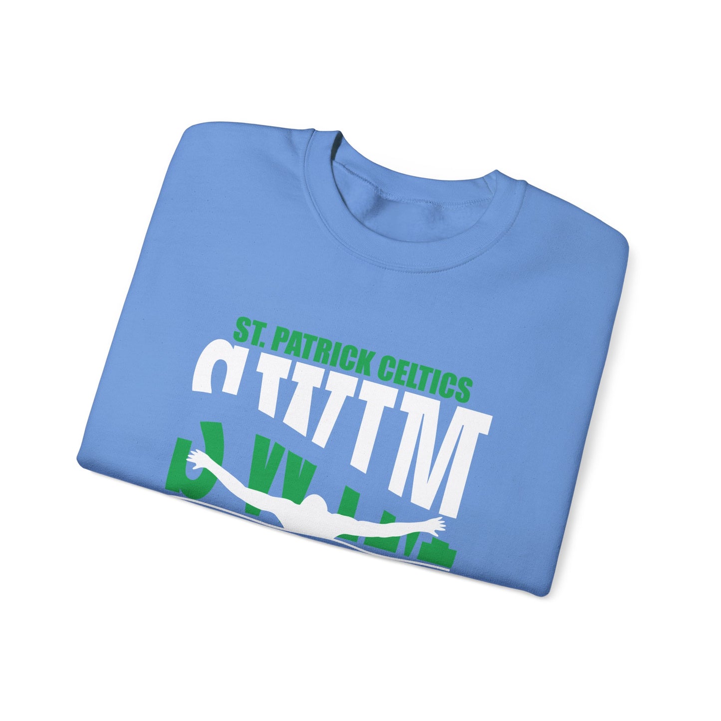 Swimming Adult Crewneck Sweatshirt