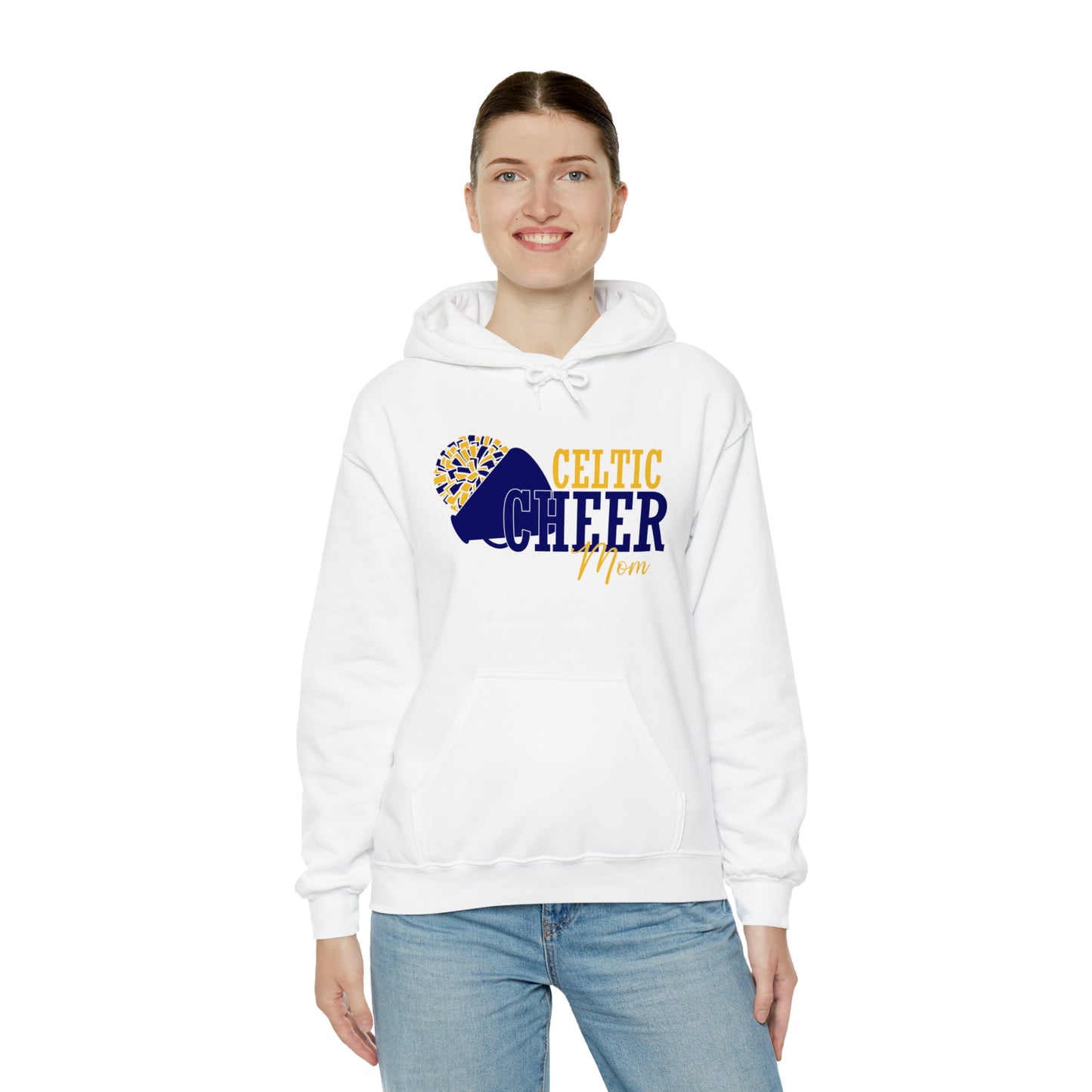 Celtic Cheer Mom Hooded Sweatshirt