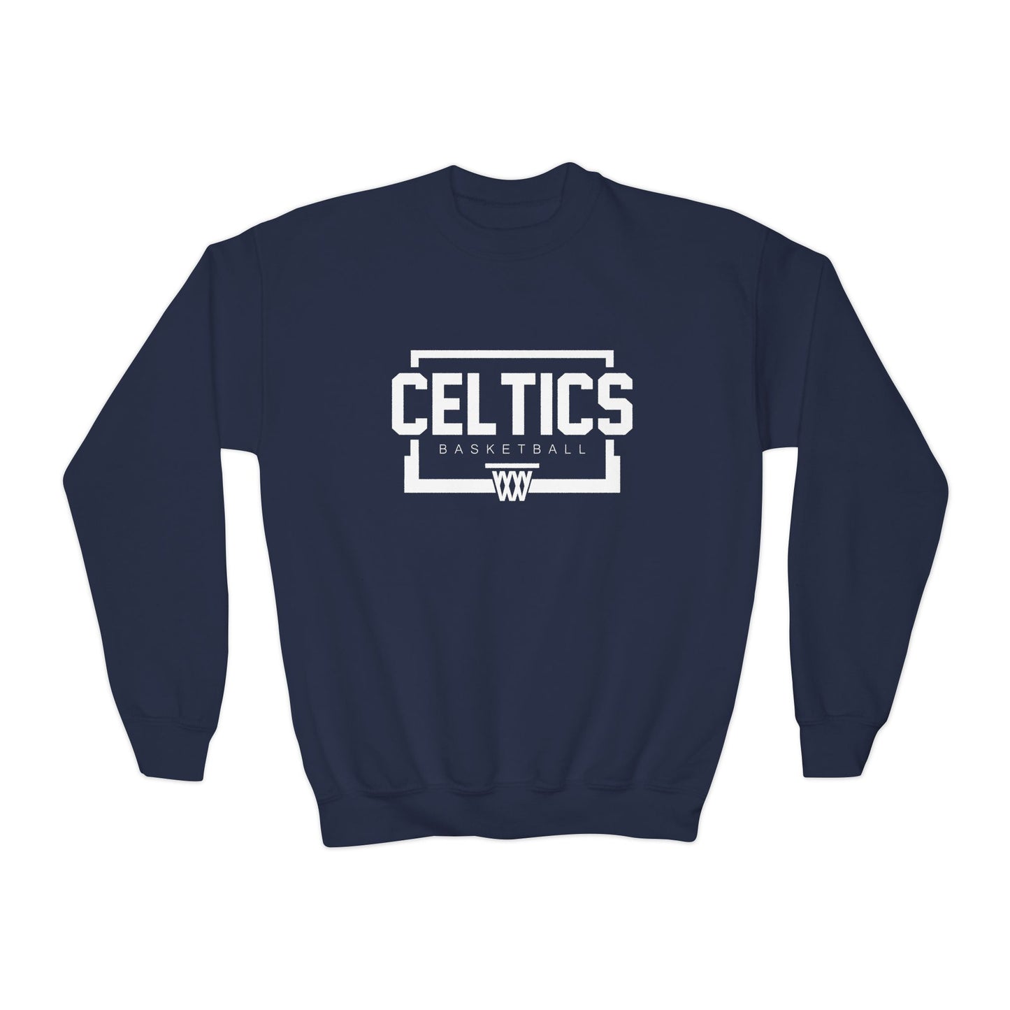 Basketball Youth Crewneck Sweatshirt