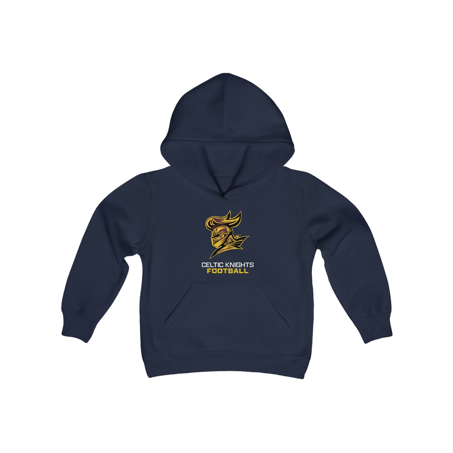 Celtic Knights Football Youth Hooded Sweatshirts