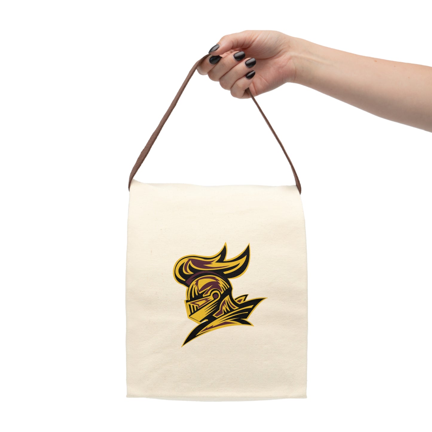 Celtic Knights Canvas Lunch Bag With Strap