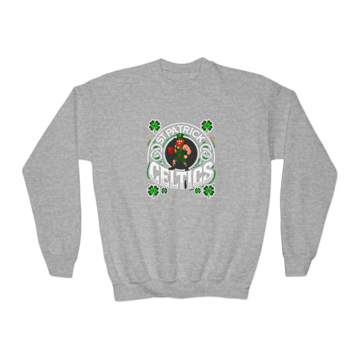 Basketball Youth Crewneck Sweatshirt