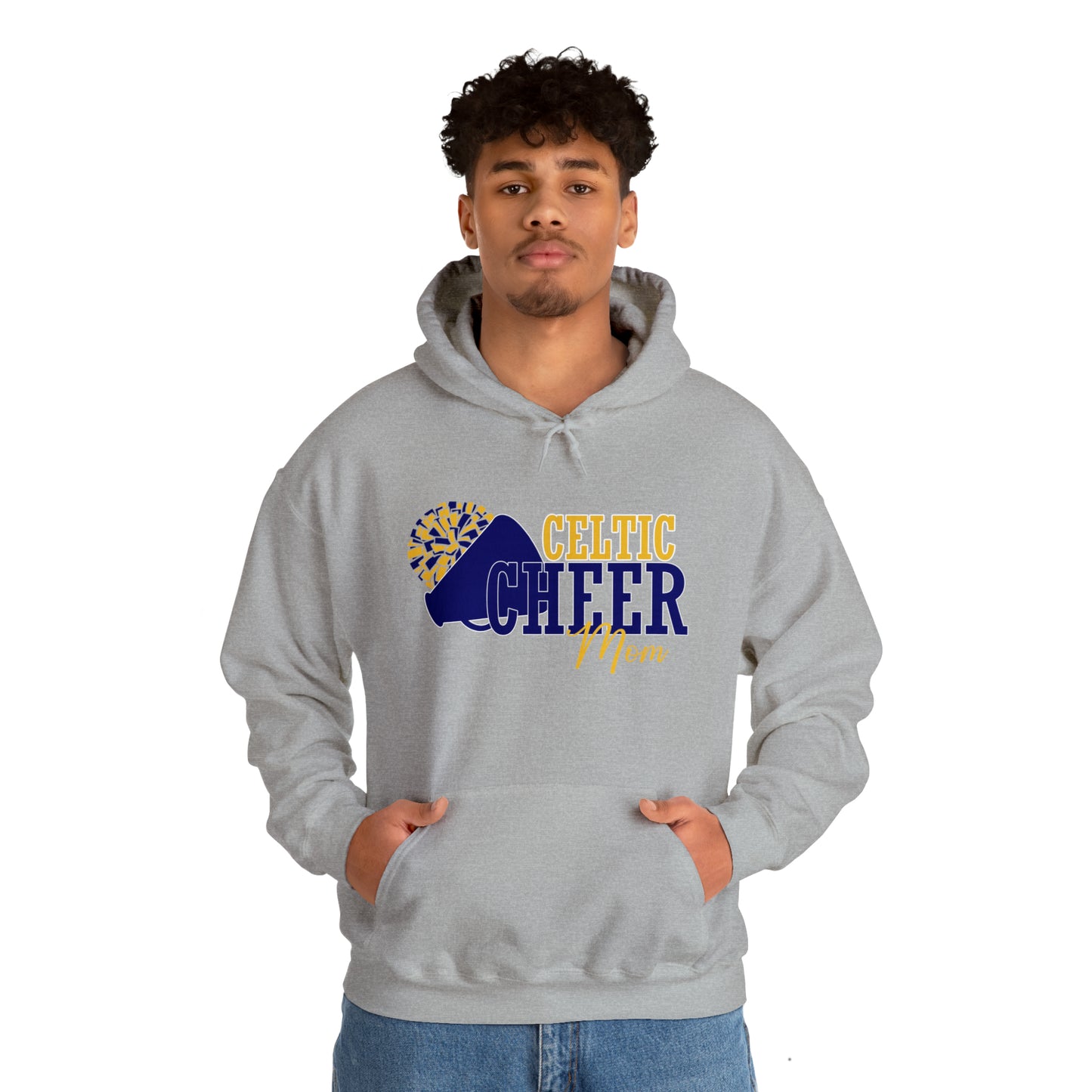 Celtic Cheer Mom Hooded Sweatshirt