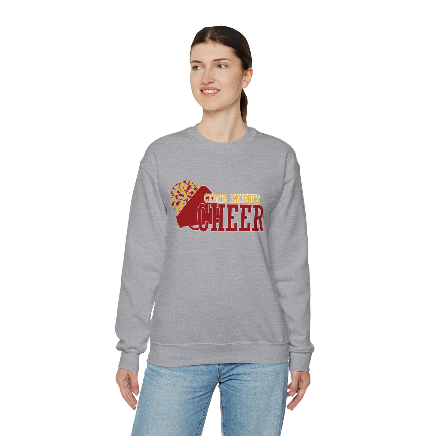 Celtic Knights Cheer Crewneck Sweatshirt