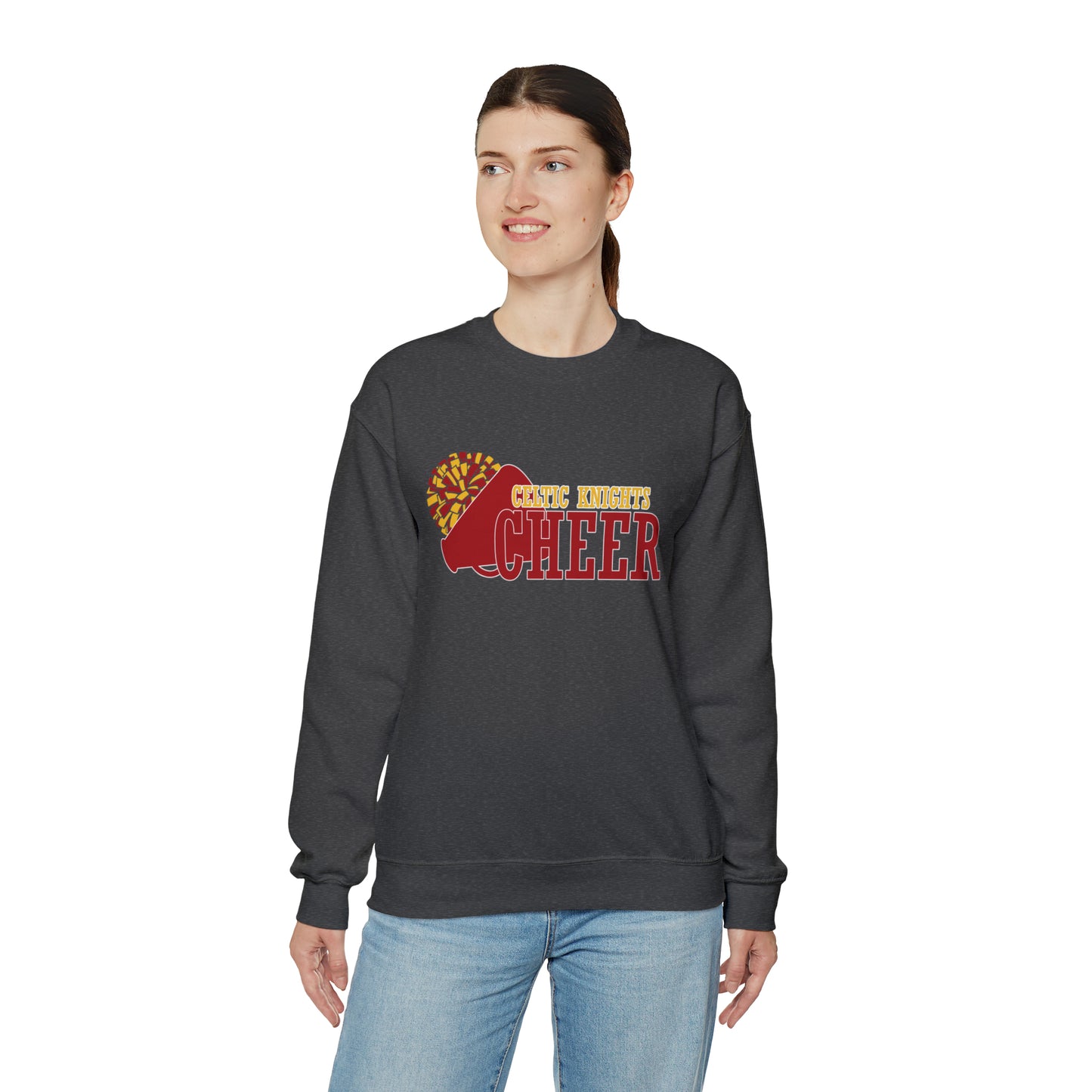 Celtic Knights Cheer Crewneck Sweatshirt