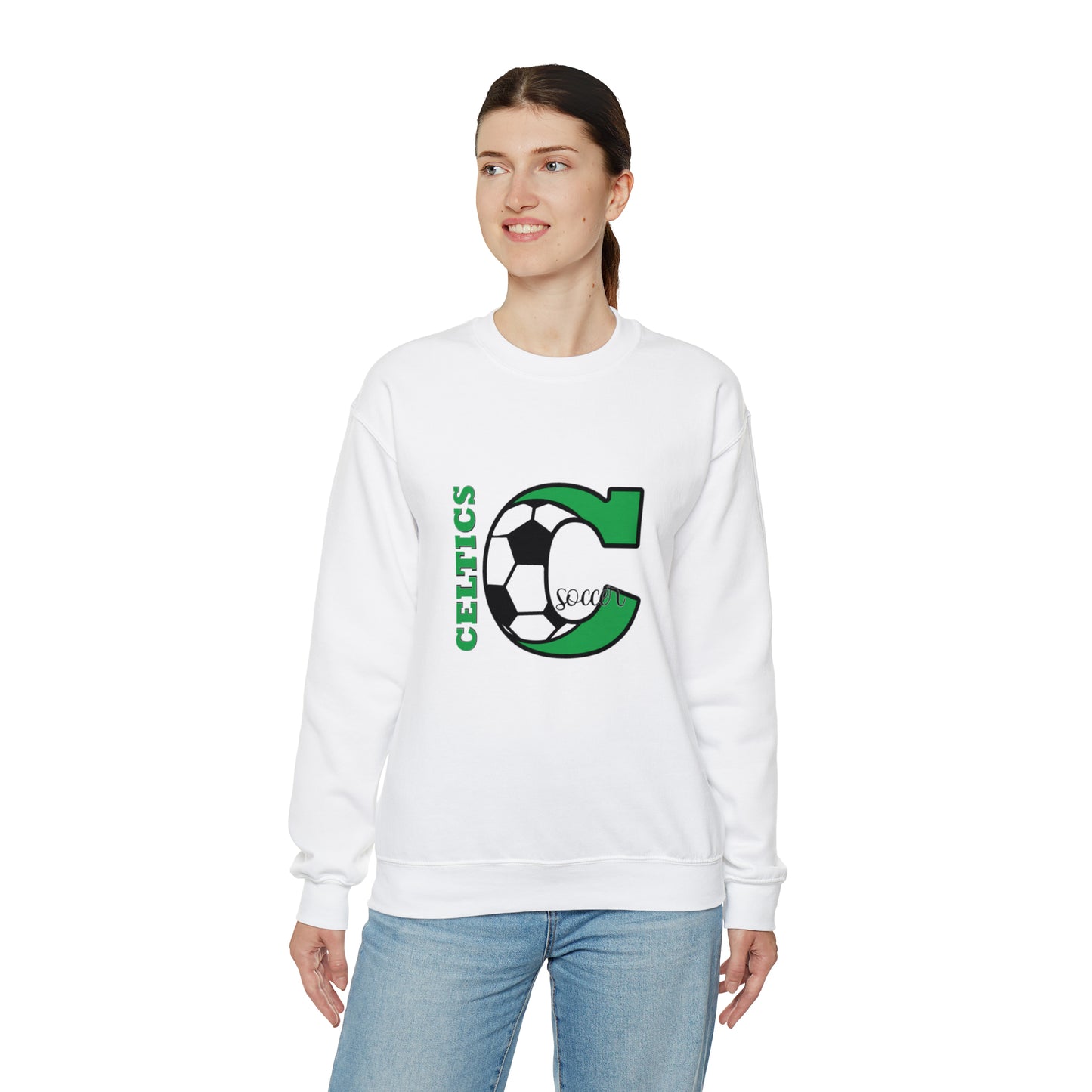 Soccer Heavy Blend™ Crewneck Sweatshirt