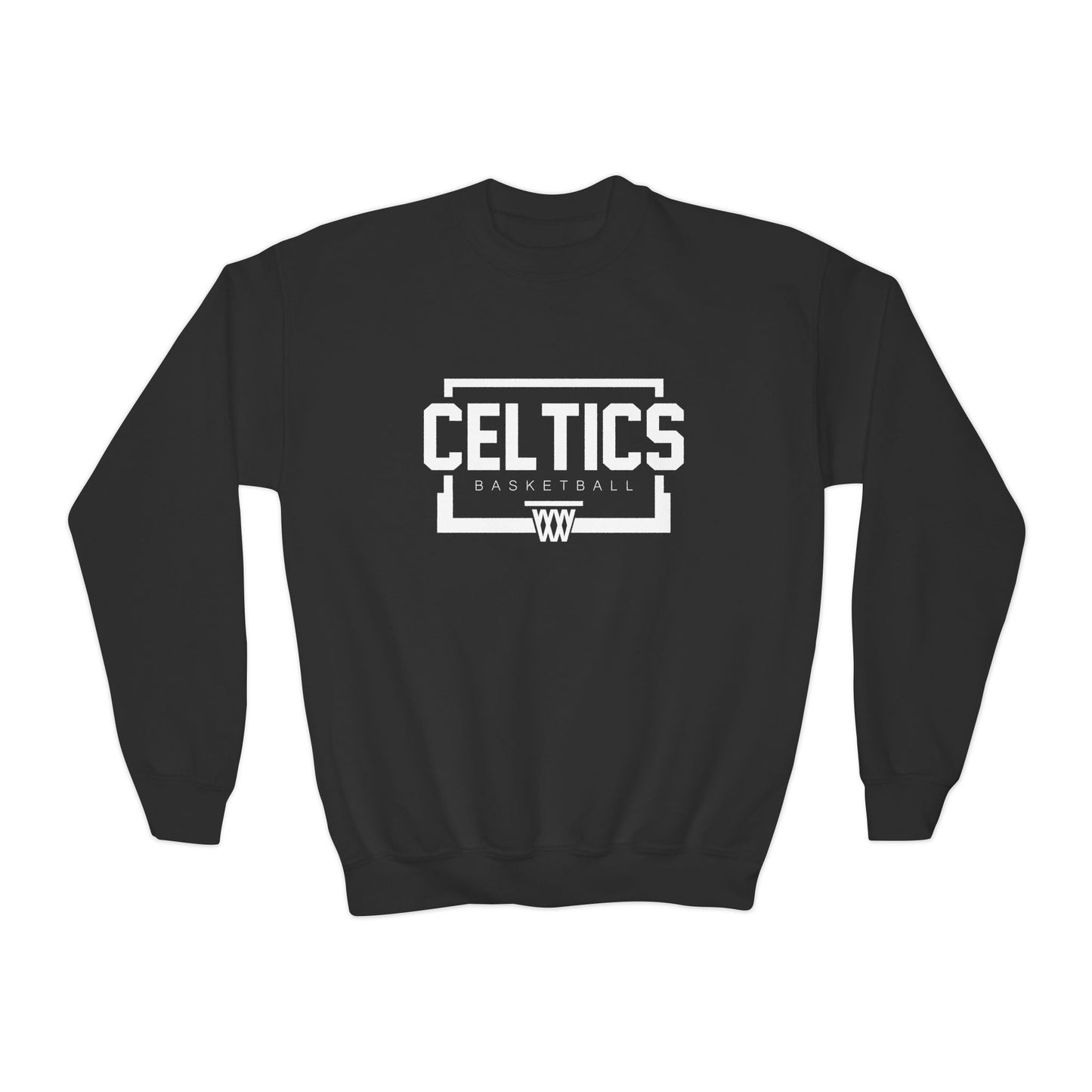Basketball Youth Crewneck Sweatshirt