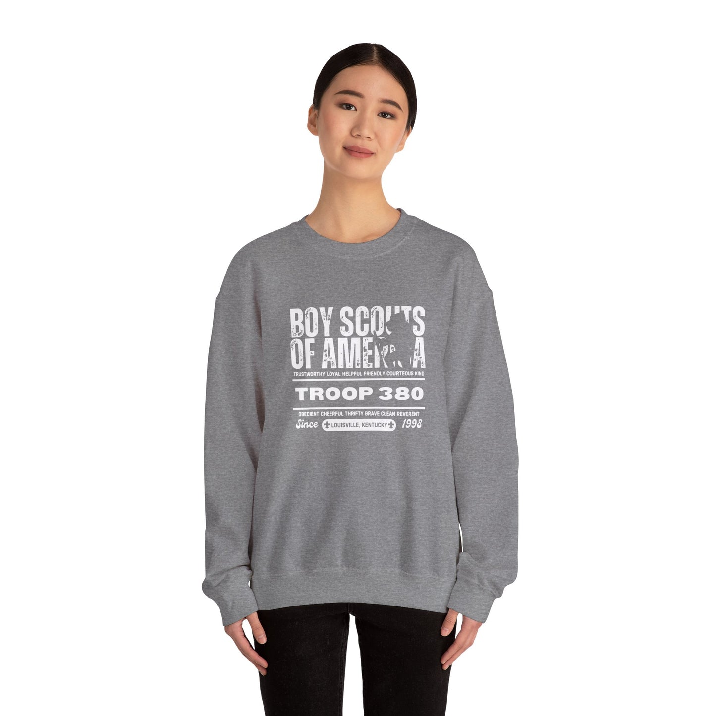 Boy Scouts Adult Crewneck Sweatshirt