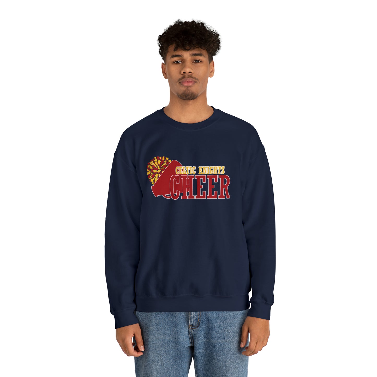 Celtic Knights Cheer Crewneck Sweatshirt
