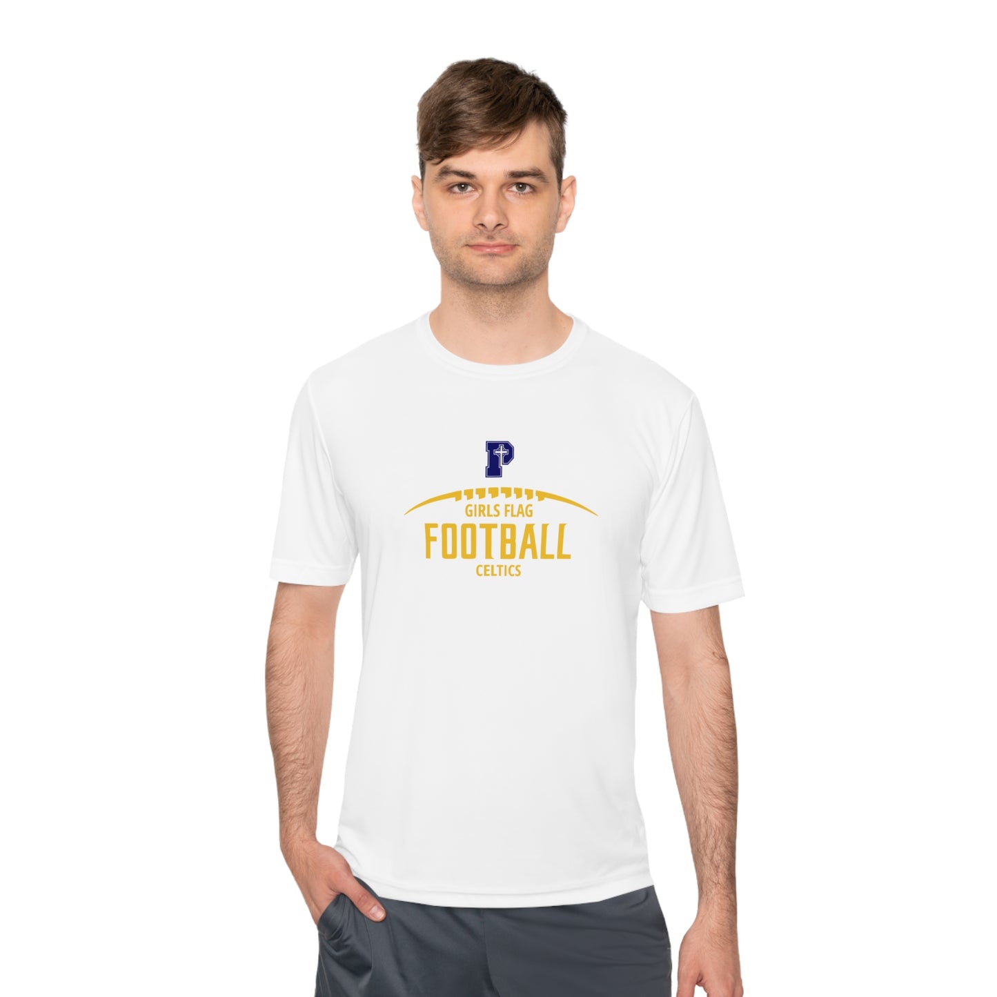 Flag Football Adult Moisture Wicking Tee